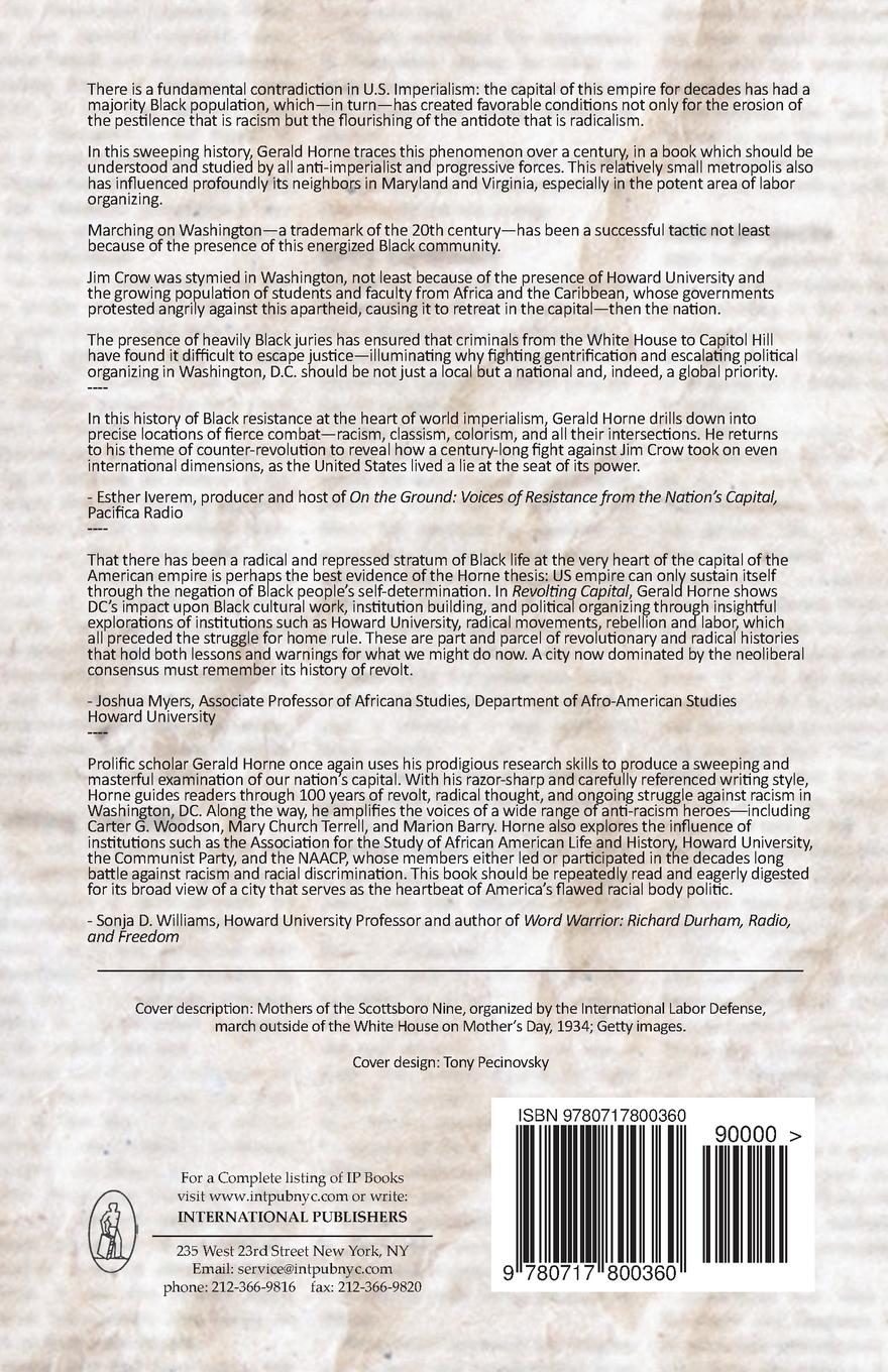 Rückseitencover Revolting Capital