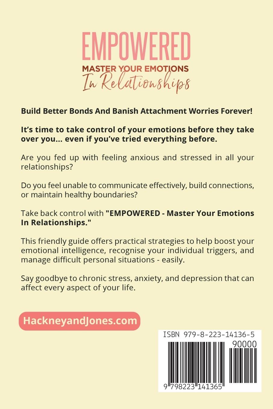Rückseitencover Empowered - Master Your Emotions In Relationships
