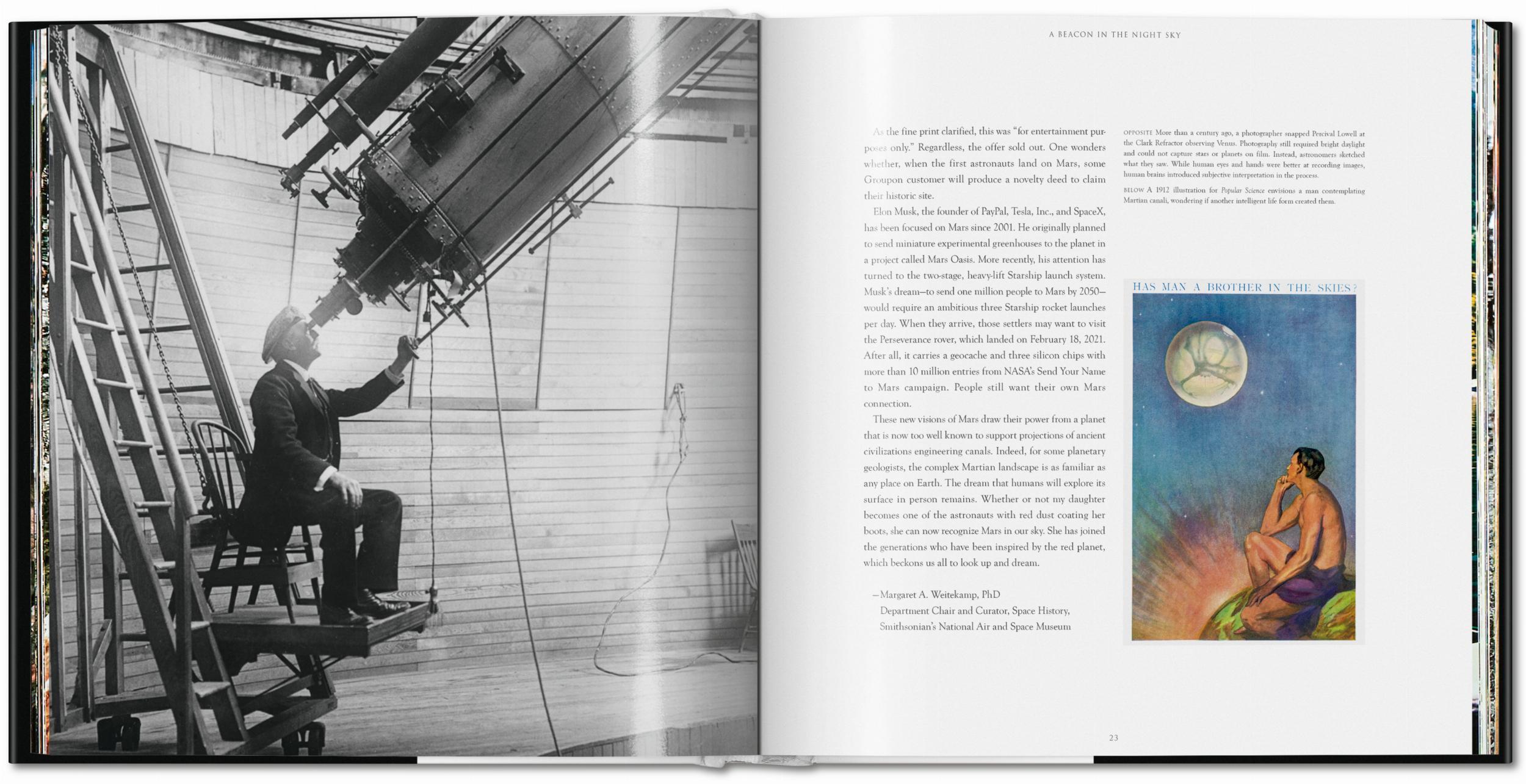 Beispielinhalt (Bild) Mars. Photographs from the NASA Archives