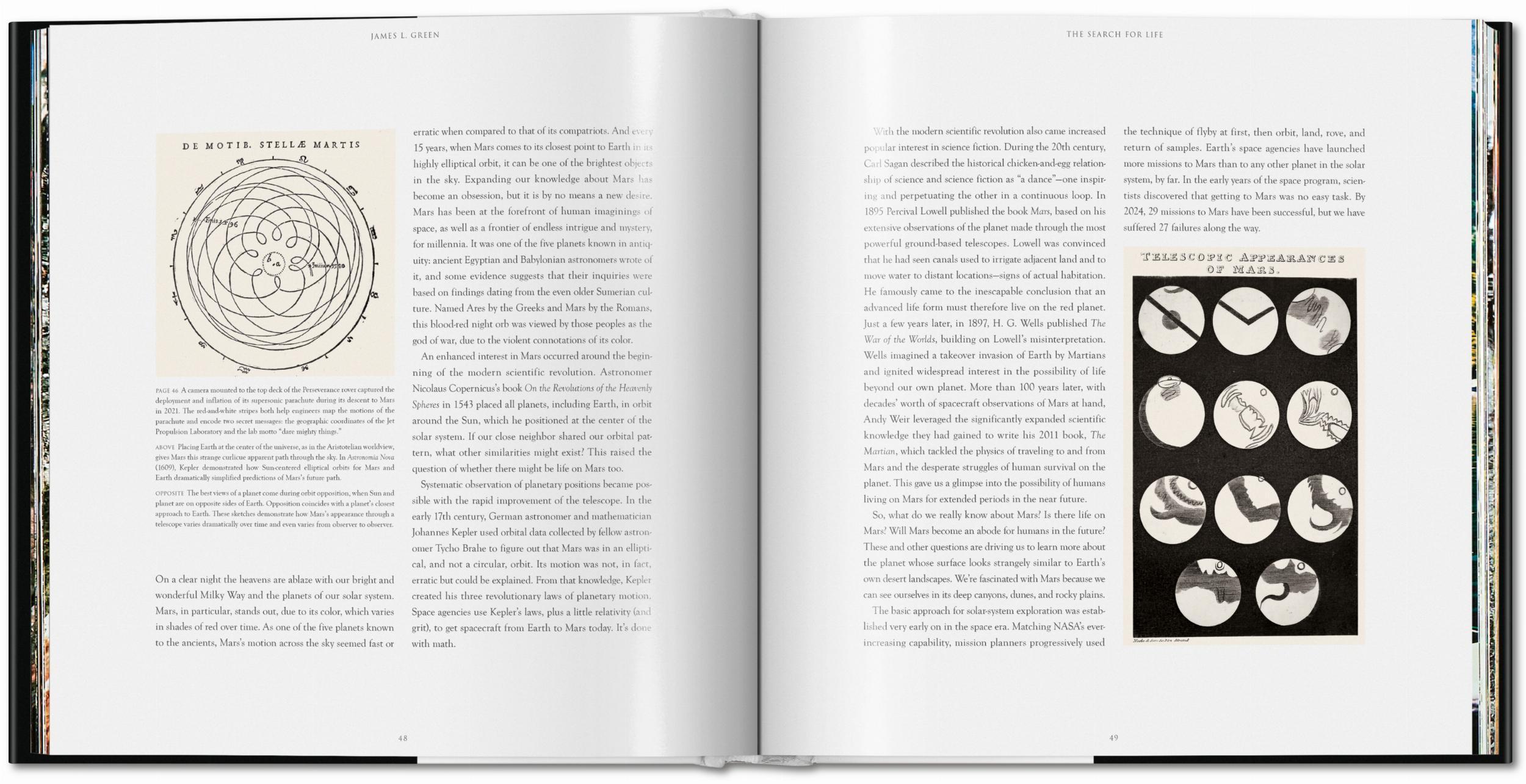 Beispielinhalt (Bild) Mars. Photographs from the NASA Archives