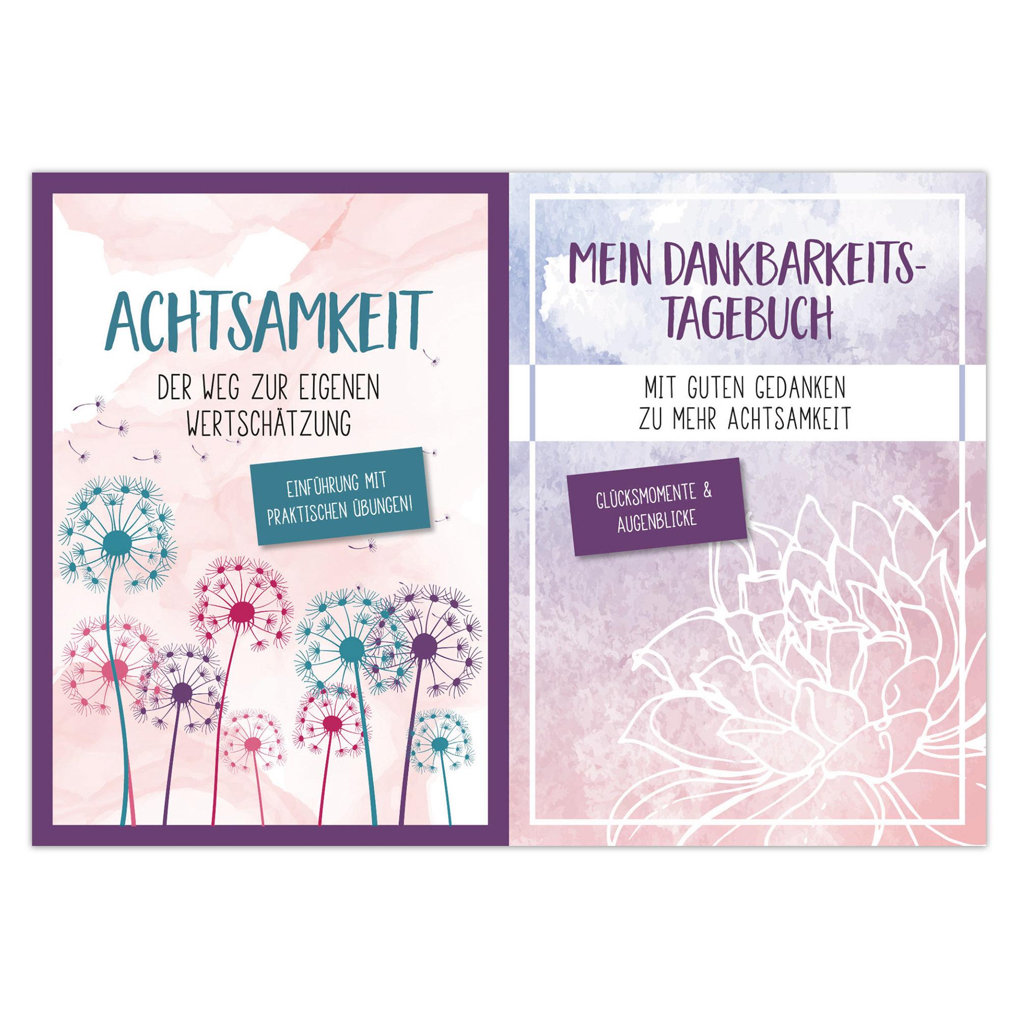 Vorderes Coverbild Achtsamkeit Der Weg zur eigenen Wertschätzung + Mein Dankbarkeits-Tagebuch