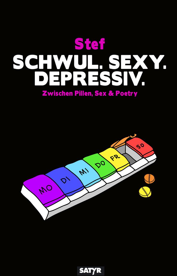 Vorderes Coverbild Schwul. Sexy. Depressiv