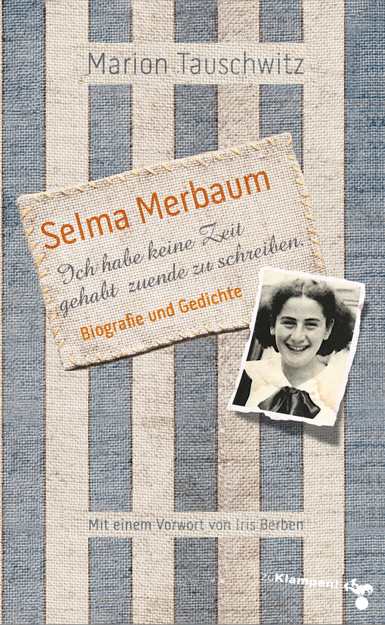 Vorderes Coverbild Selma Merbaum - Ich habe keine Zeit gehabt zuende zu schreiben