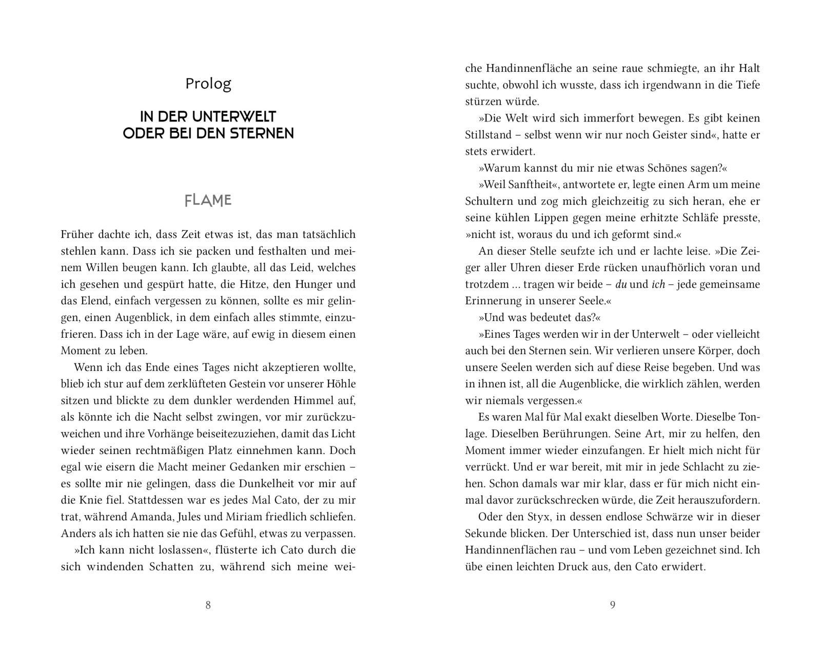 Beispielinhalt (Bild) Flame 5: Sonnentod und Sternensturz