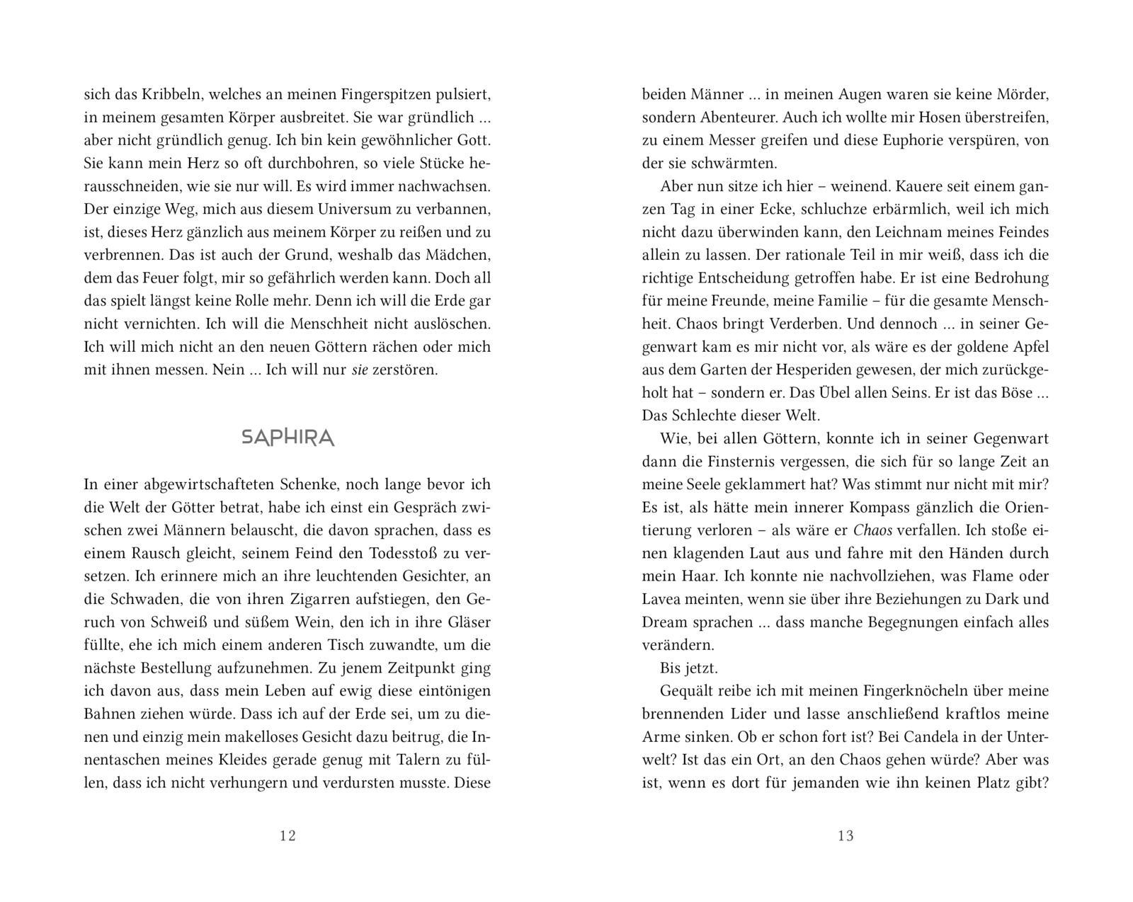 Beispielinhalt (Bild) Flame 5: Sonnentod und Sternensturz