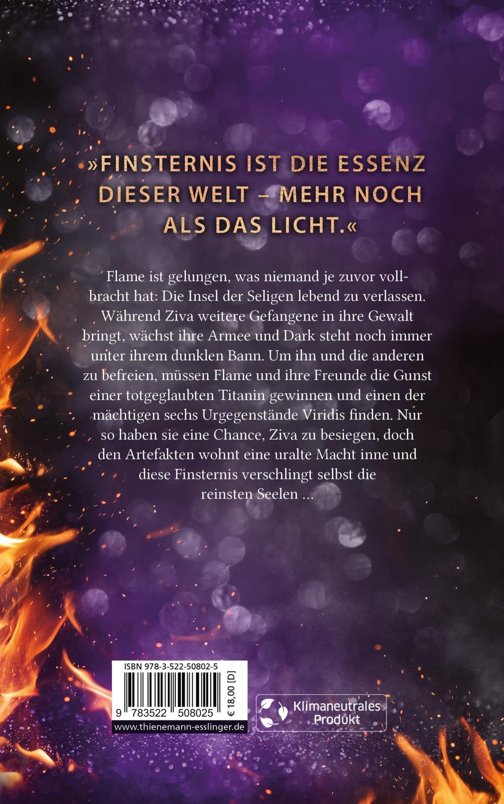 Rückseitencover Flame 5: Sonnentod und Sternensturz
