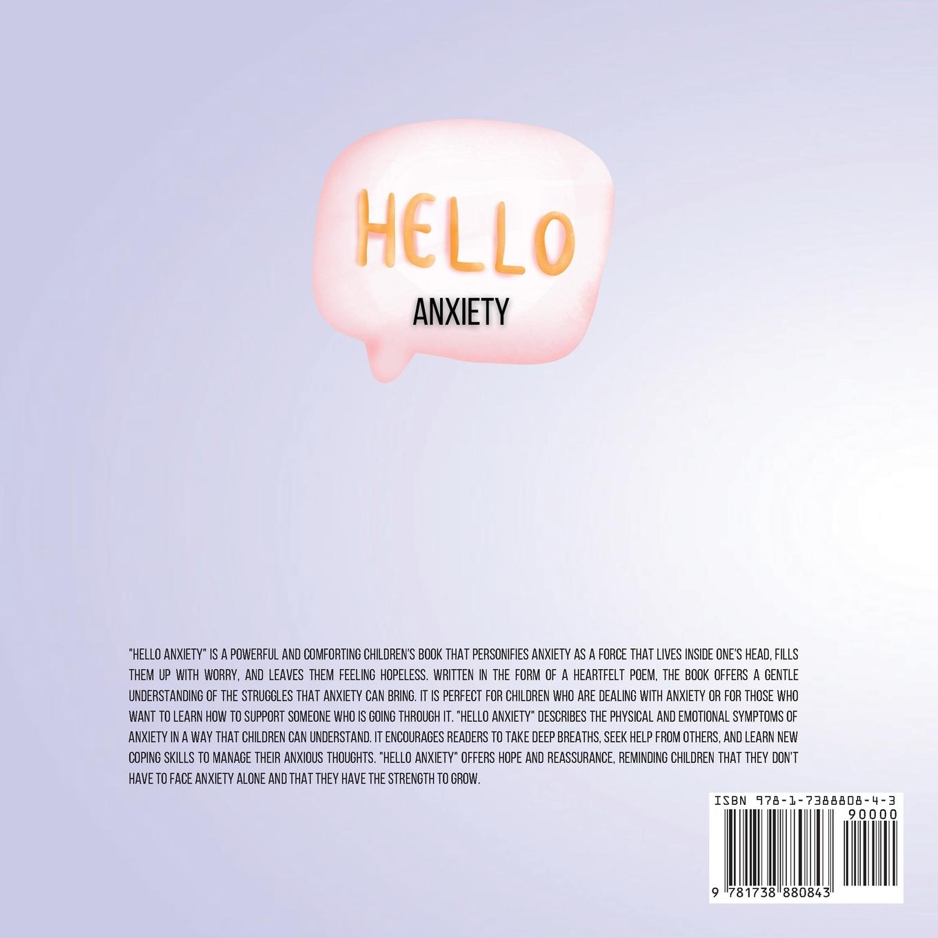 Rückseitencover Hello Anxiety