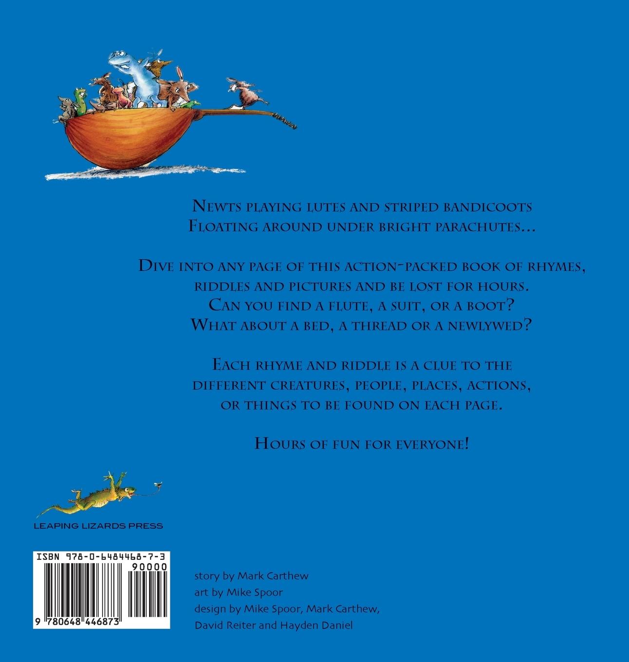 Rückseitencover Newts, Lutes and Bandicoots