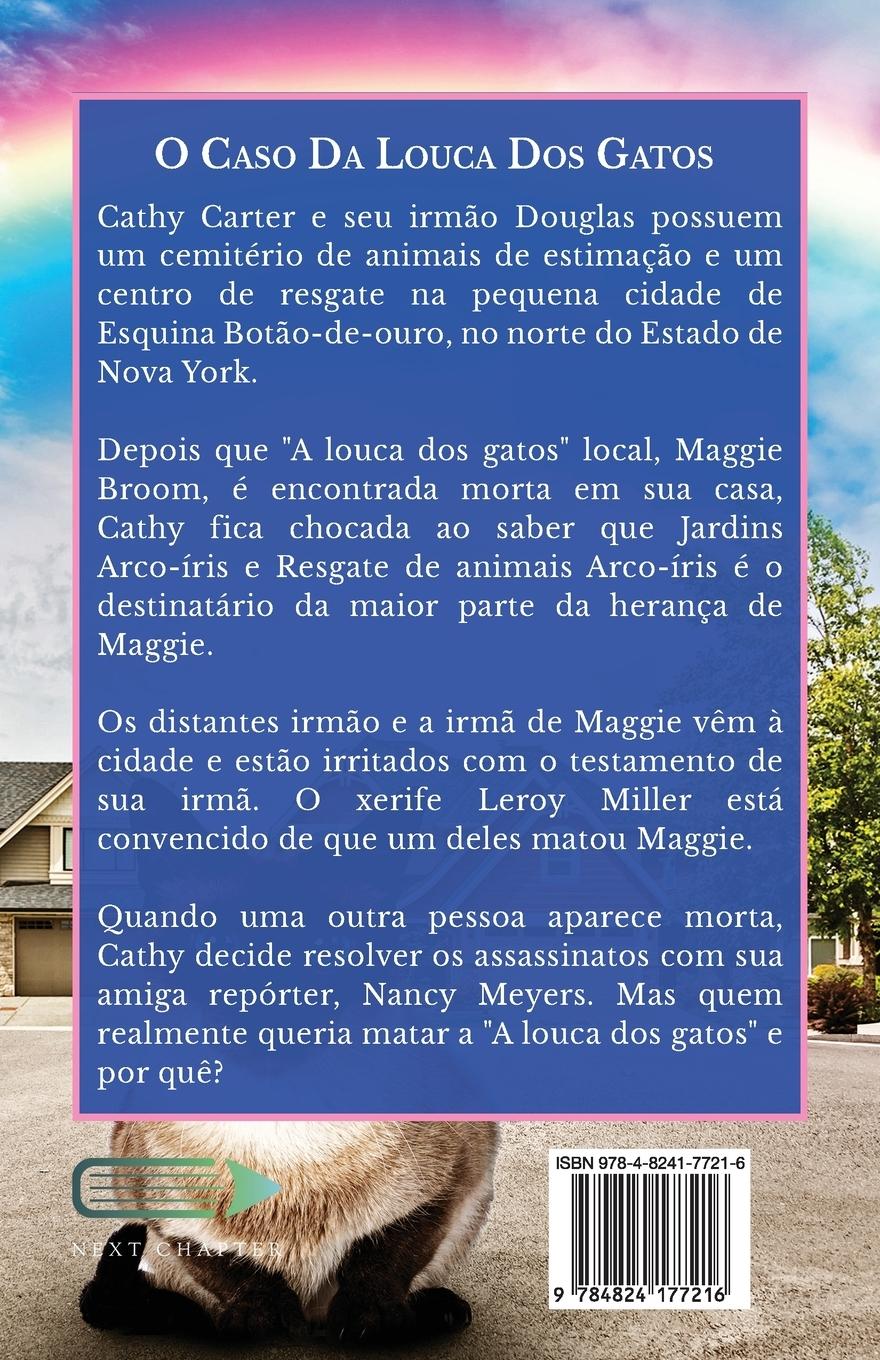 Rückseitencover O Caso Da Louca Dos Gatos