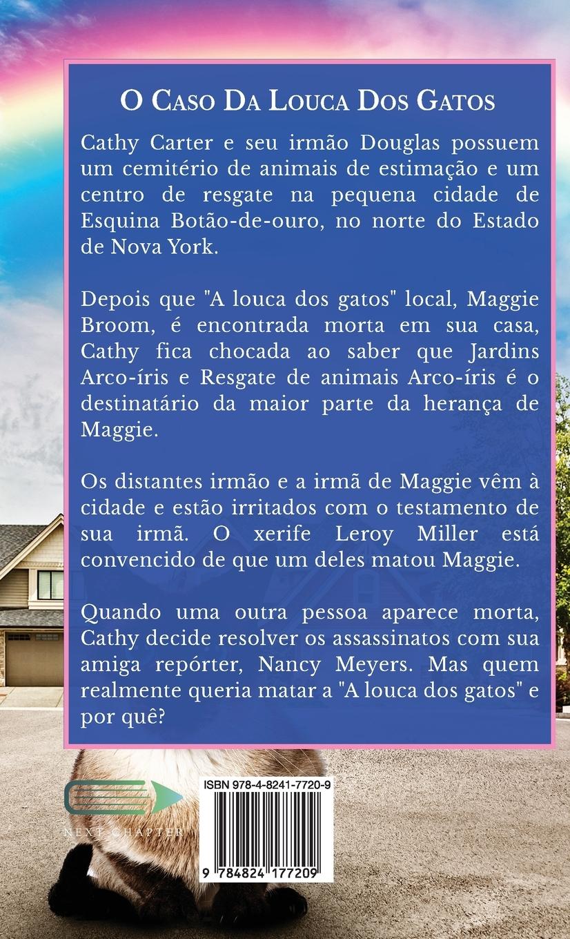 Rückseitencover O Caso Da Louca Dos Gatos