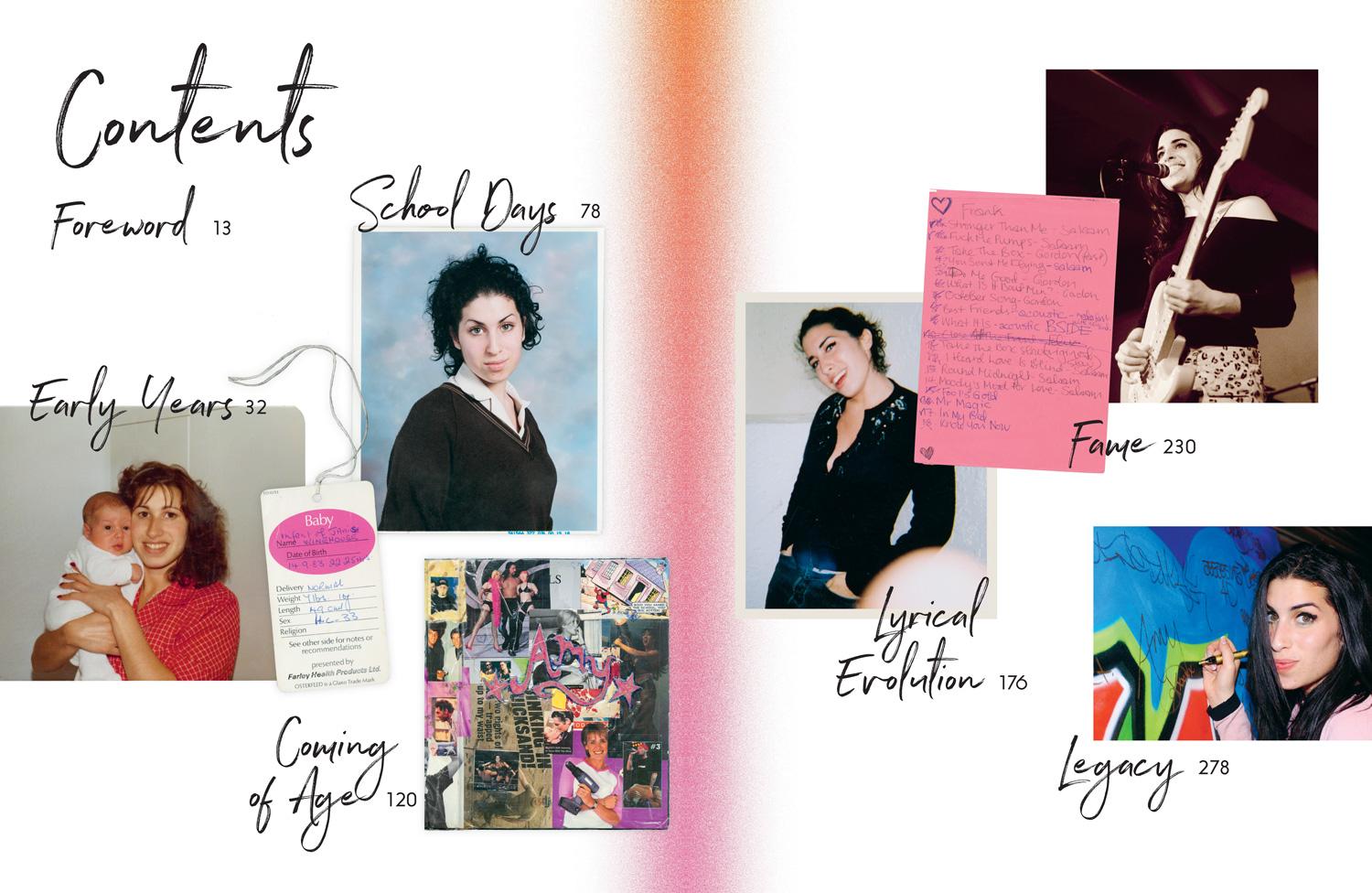 Beispielinhalt (Bild) Amy Winehouse - In Her Words