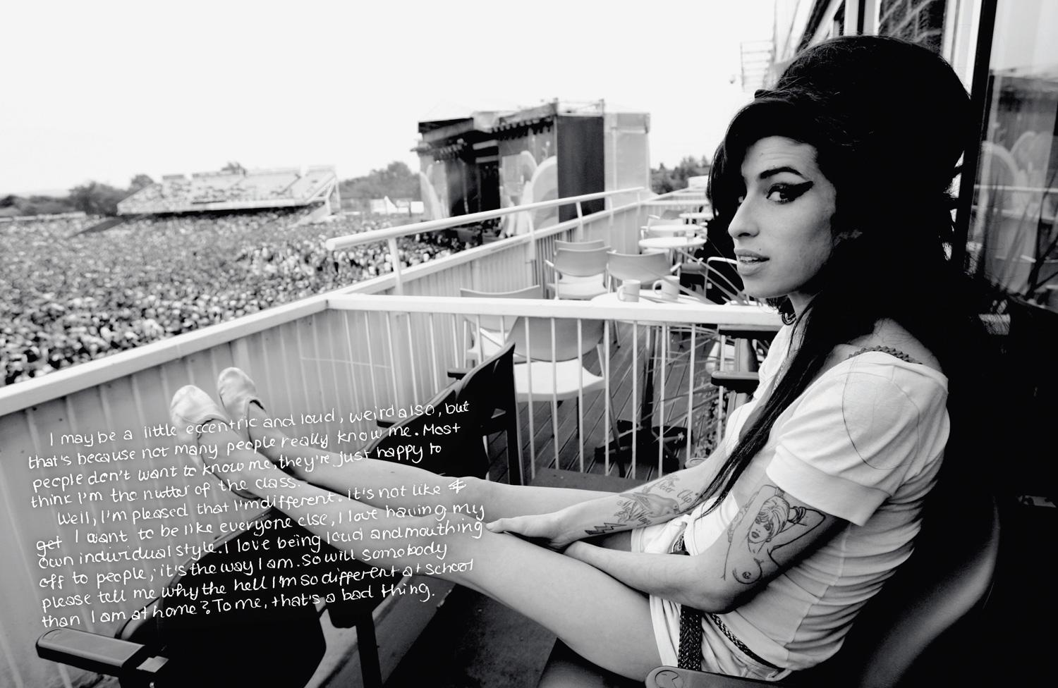 Beispielinhalt (Bild) Amy Winehouse - In Her Words