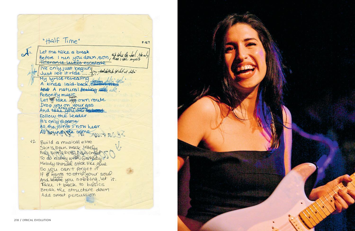 Beispielinhalt (Bild) Amy Winehouse - In Her Words
