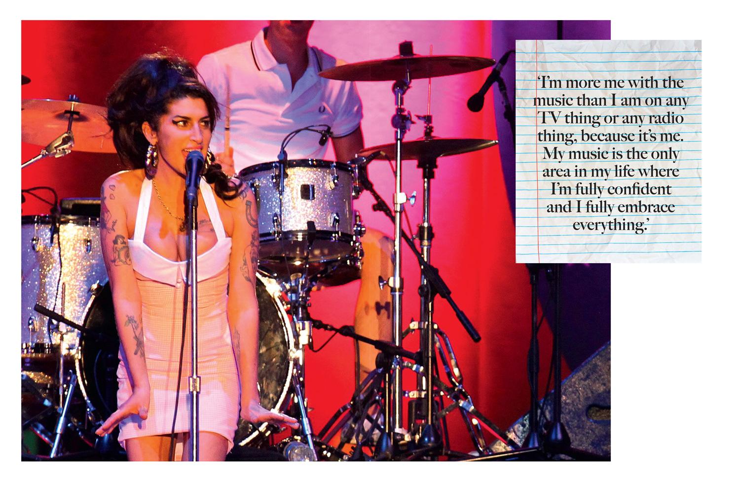 Beispielinhalt (Bild) Amy Winehouse - In Her Words