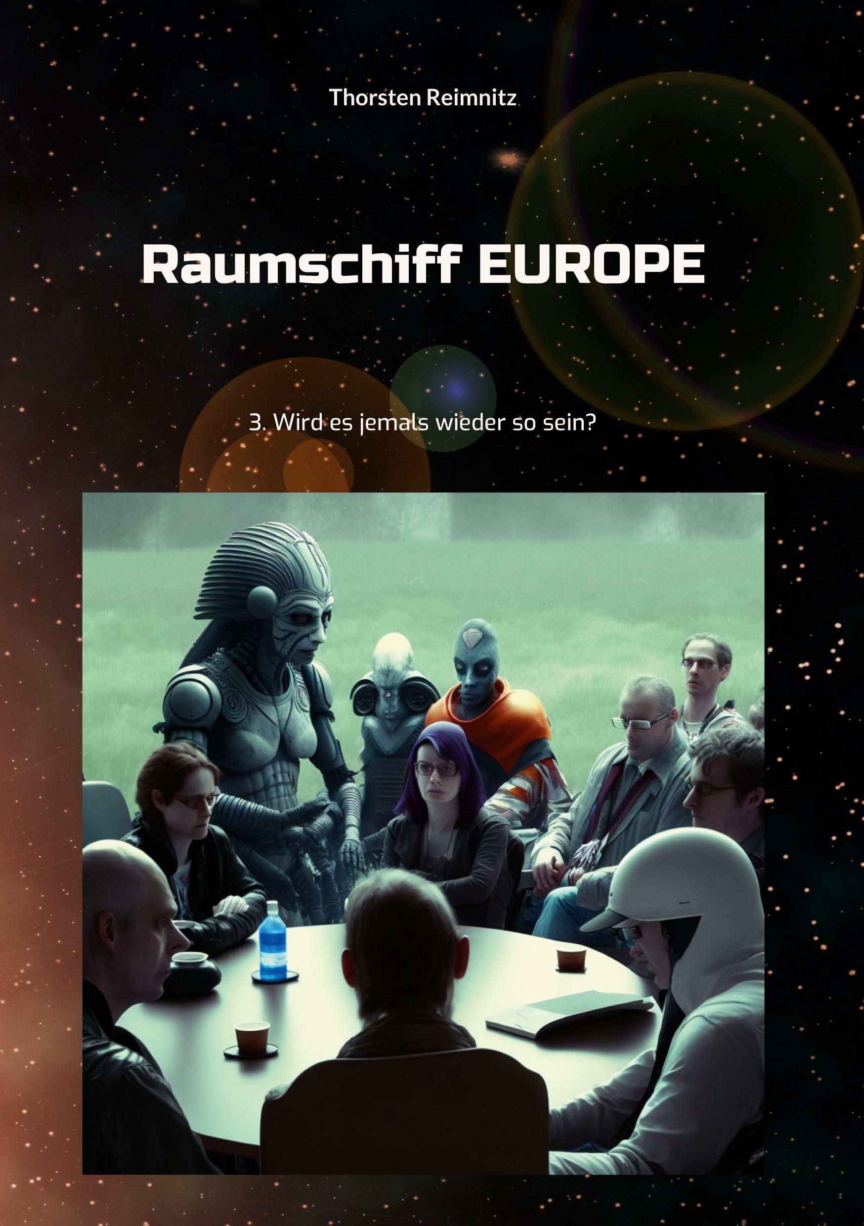 Vorderes Coverbild Raumschiff EUROPE 3