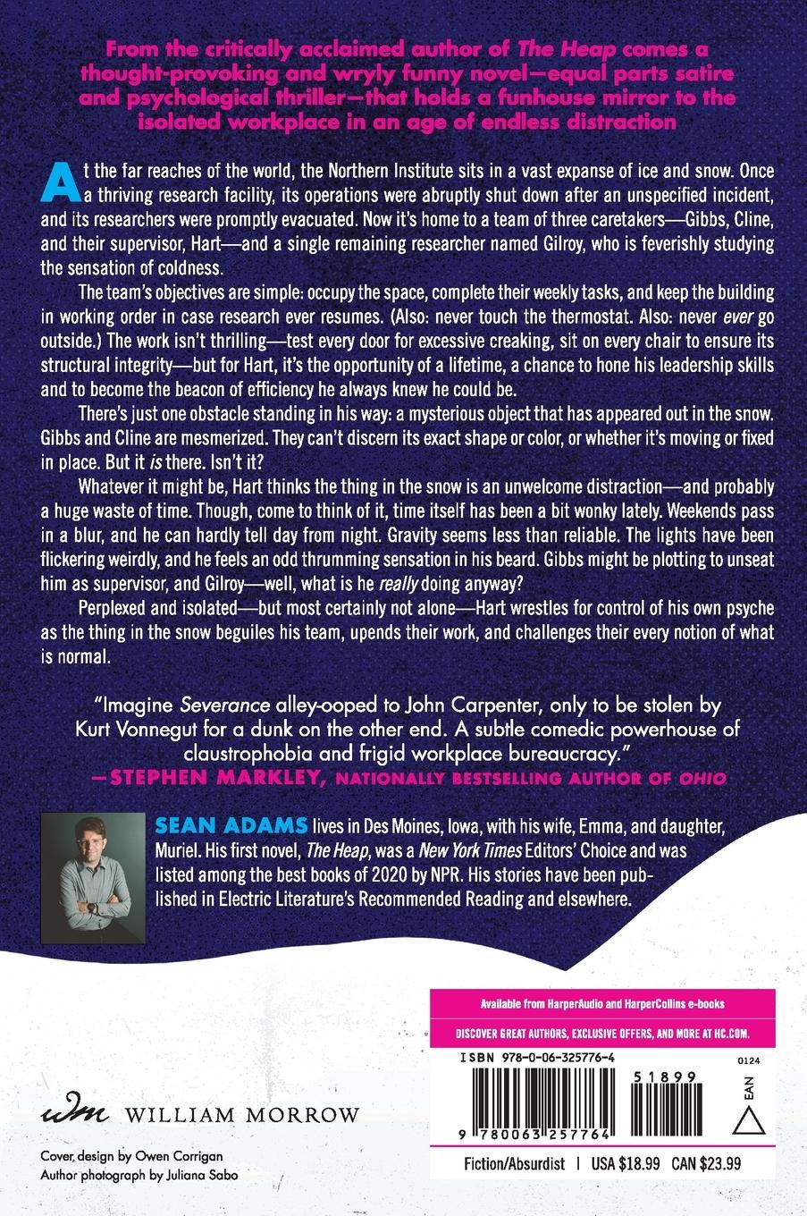 Rückseitencover The Thing in the Snow