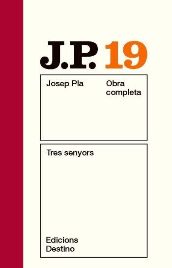 Vorderes Coverbild Tres senyors