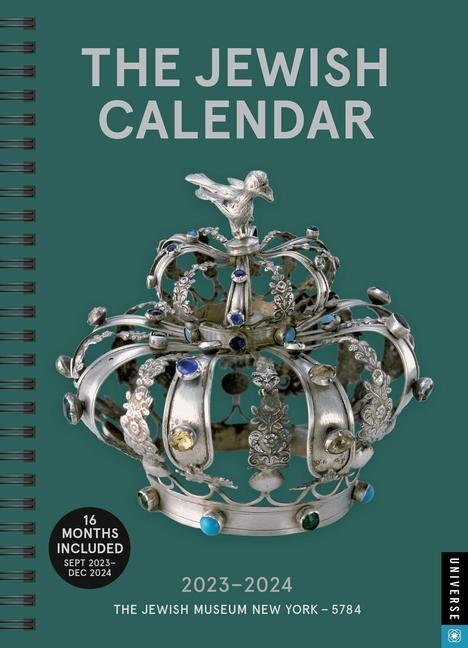 Vorderes Coverbild The Jewish Calendar 2023-2024 (5784) 16-Month Planner