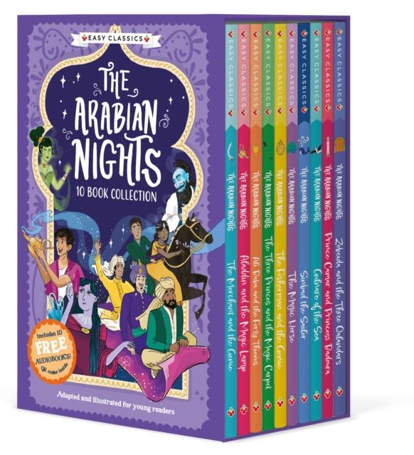 Vorderes Coverbild The Arabian Nights Children's Collection (Easy Classics): 10 Book Box Set