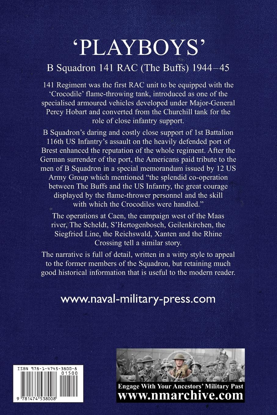 Rückseitencover 'PLAYBOYS'