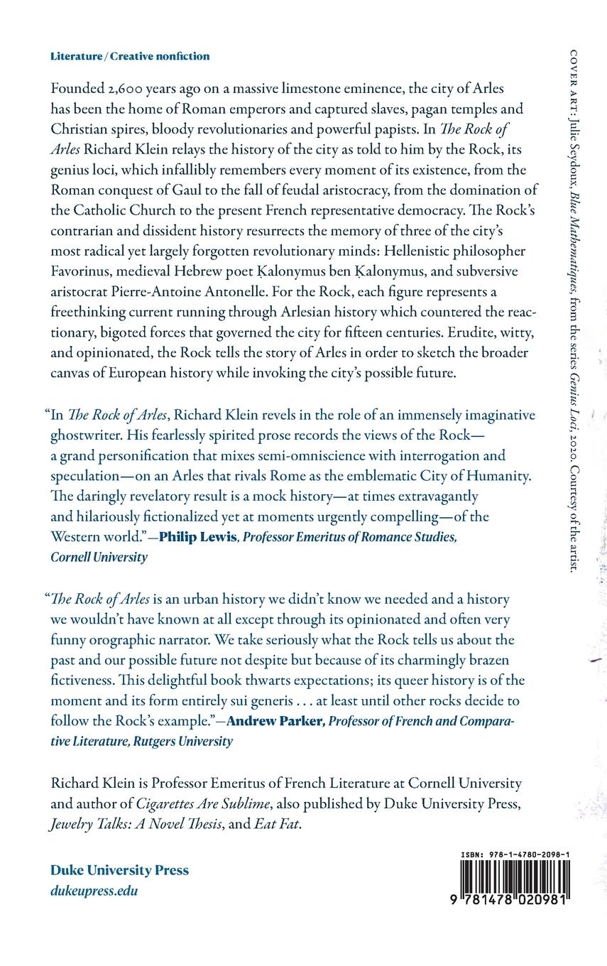 Rückseitencover The Rock of Arles