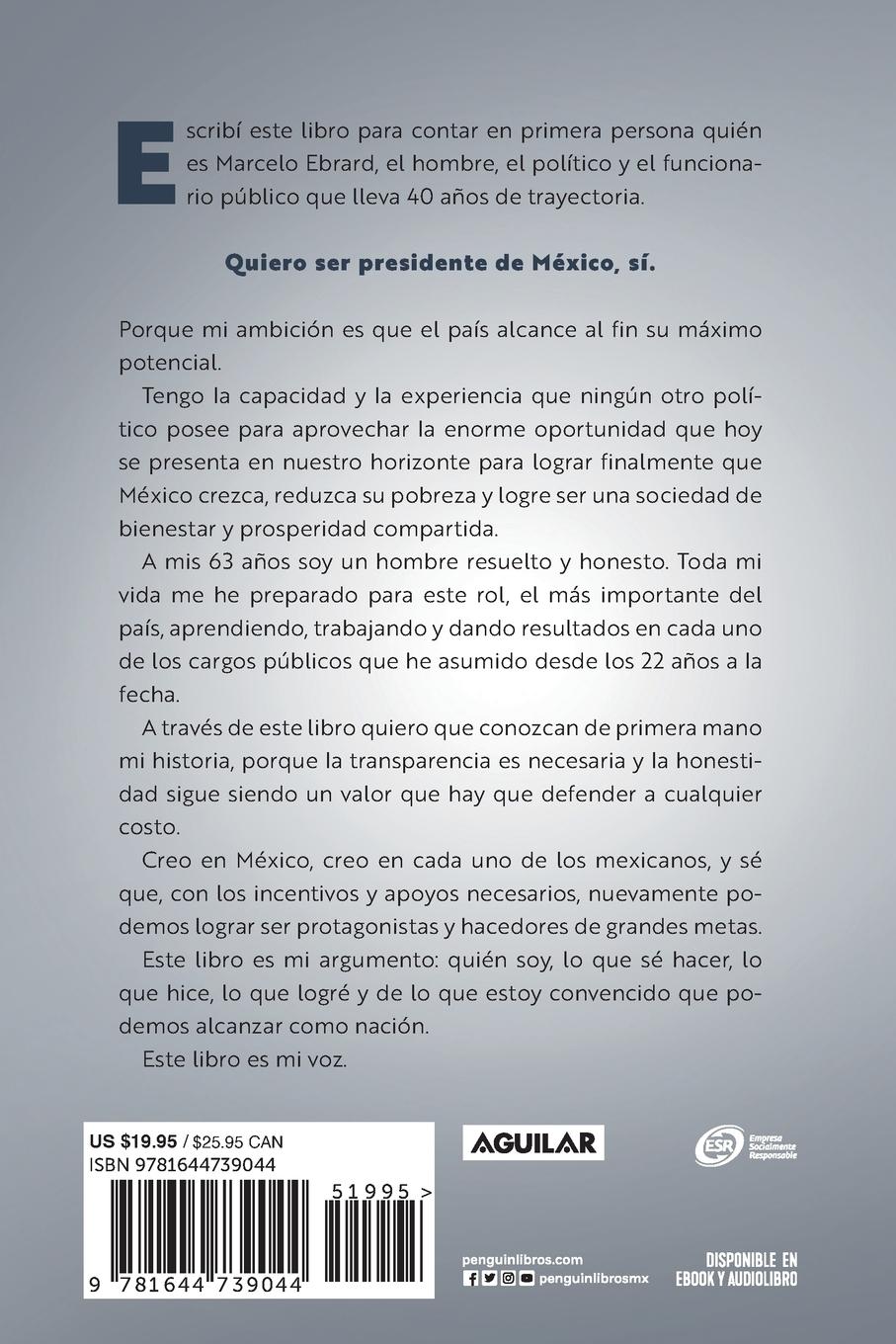 Rückseitencover El camino a México / Mexico