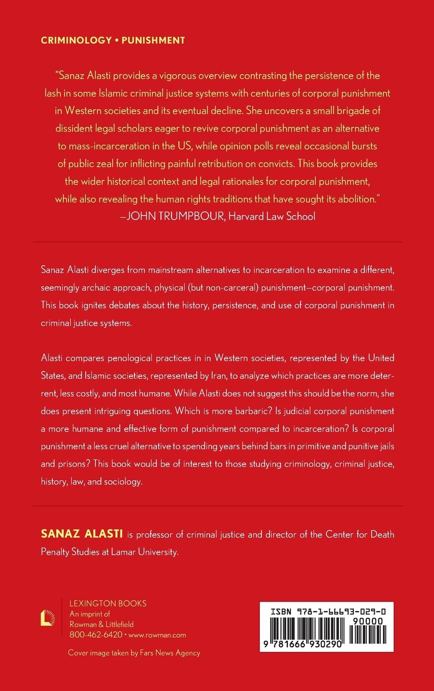 Rückseitencover Judicial Corporal Punishment as an Alternative to Incarceration in the United States