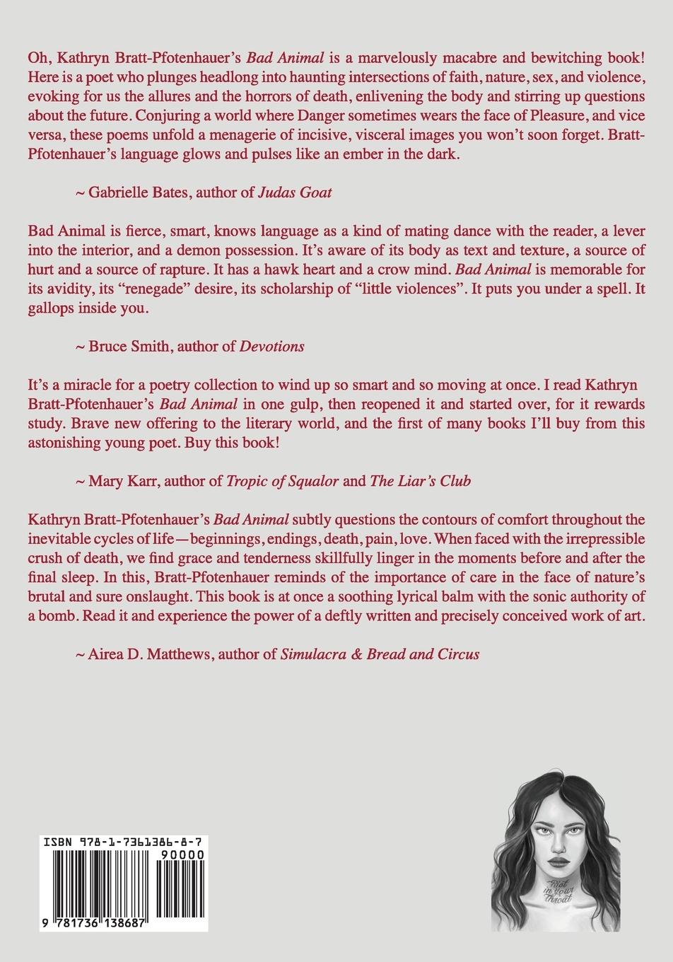 Rückseitencover Bad Animal