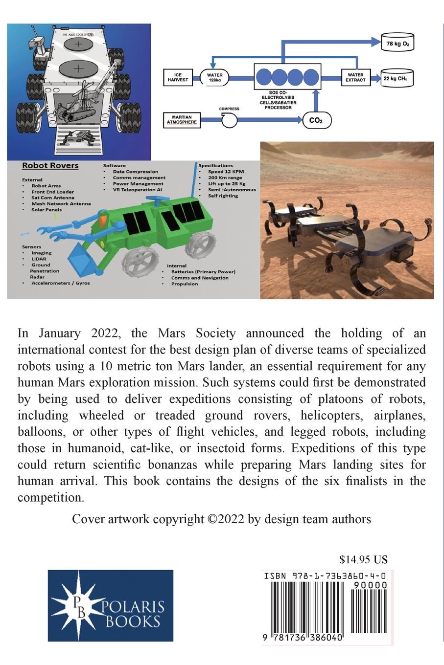 Rückseitencover Telerobotic Mars Expedition Design