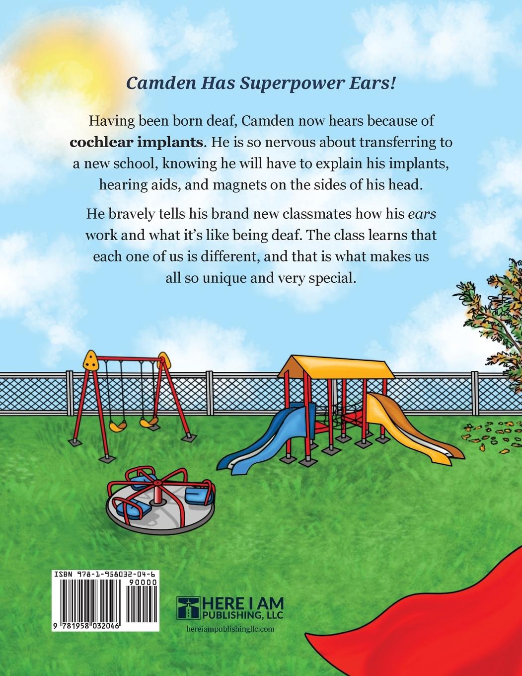 Rückseitencover Camden and His Superpower Ears