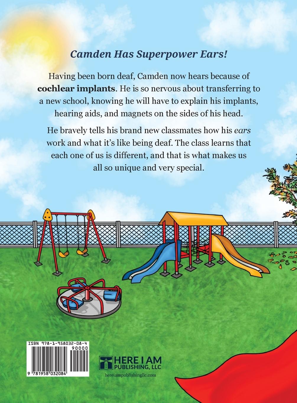 Rückseitencover Camden and His Superpower Ears