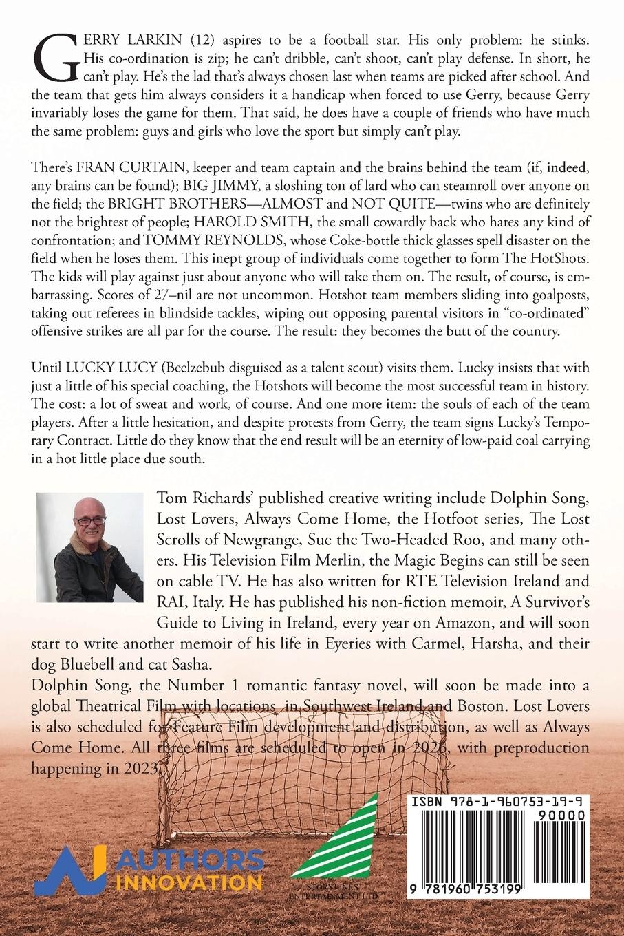 Rückseitencover Hotfoot!