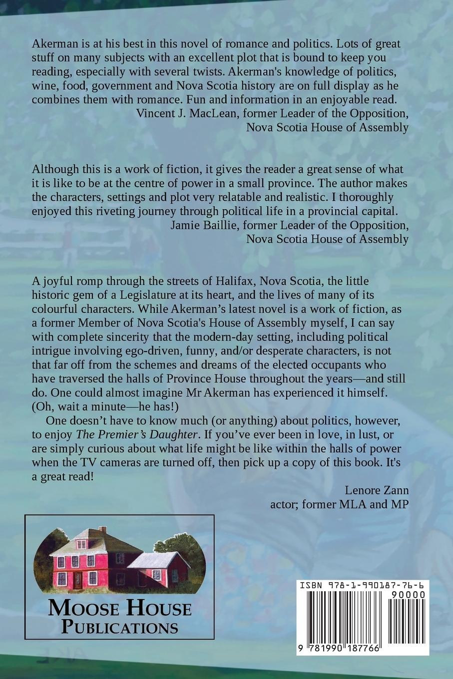 Rückseitencover The Premier's Daughter