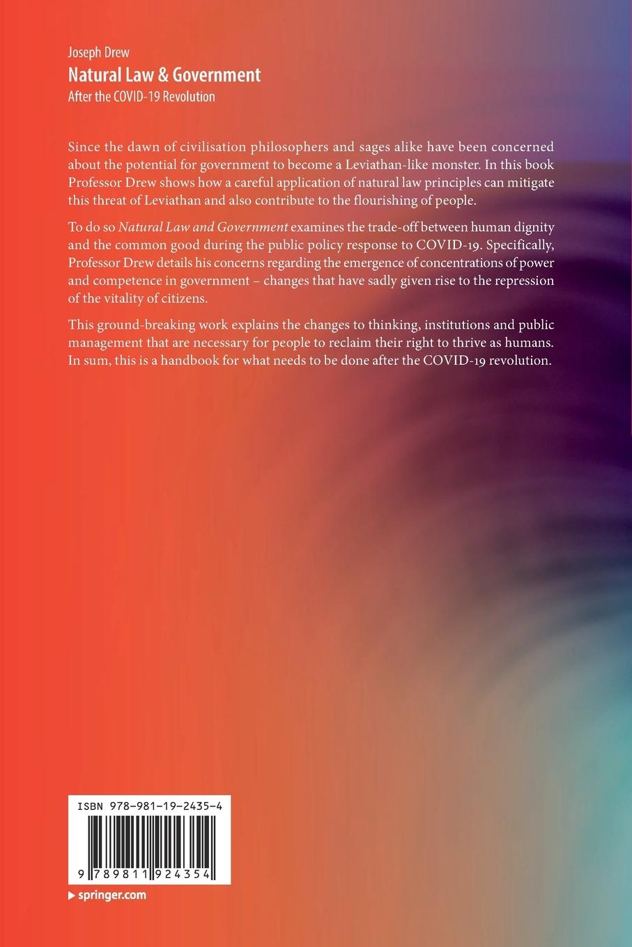 Rückseitencover Natural Law & Government