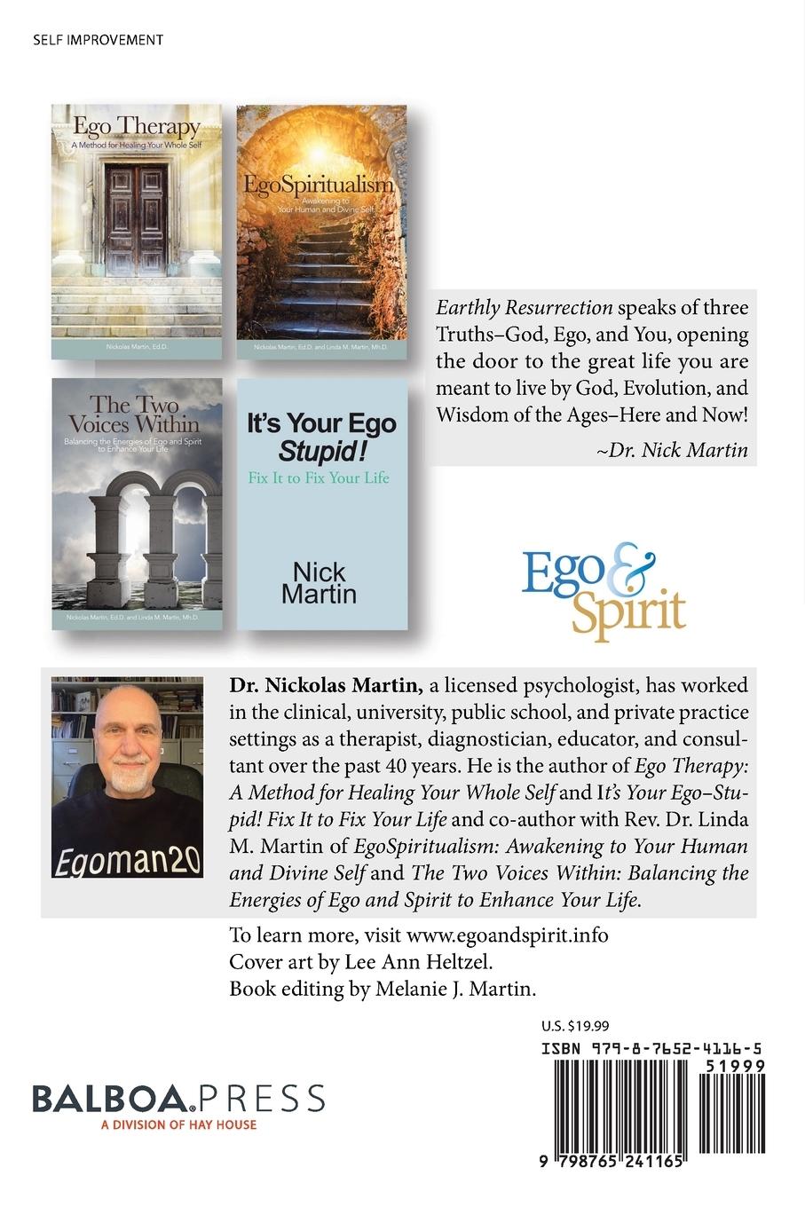 Rückseitencover Earthly Resurrection