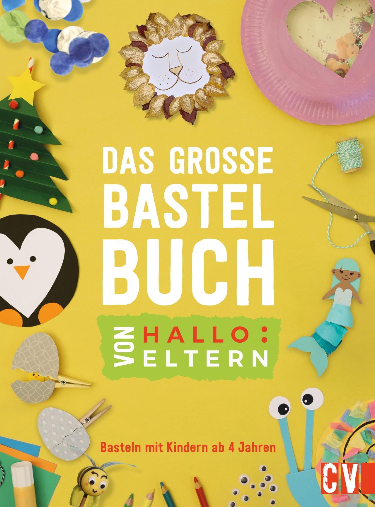 Vorderes Coverbild Das große Bastelbuch von Hallo:Eltern