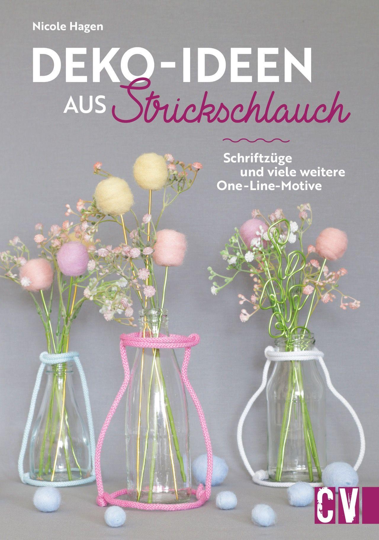 Vorderes Coverbild Deko-Ideen aus Strickschlauch