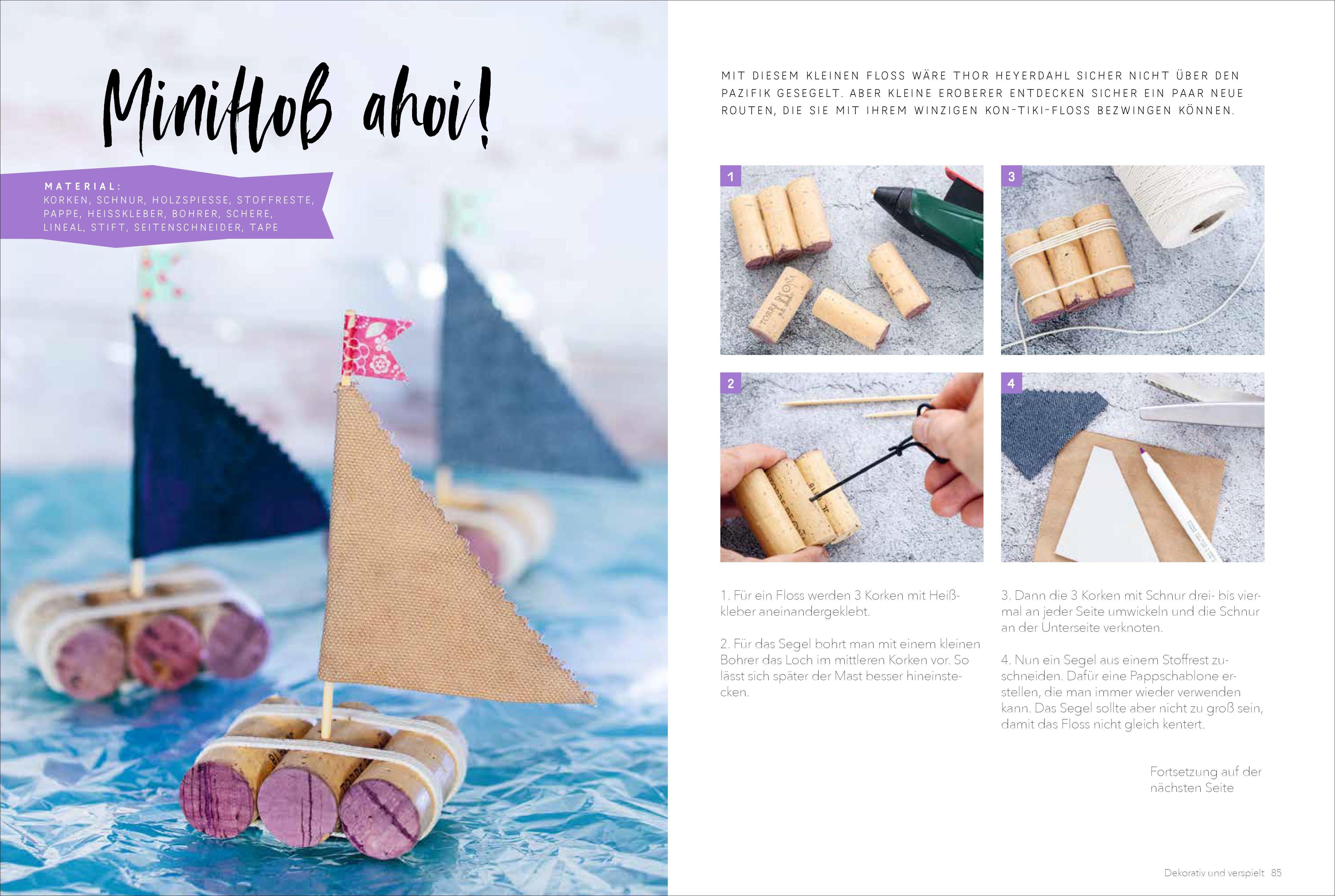 Beispielinhalt (Bild) Resteliebe Korken - Alles verwenden. Nichts verschwenden.