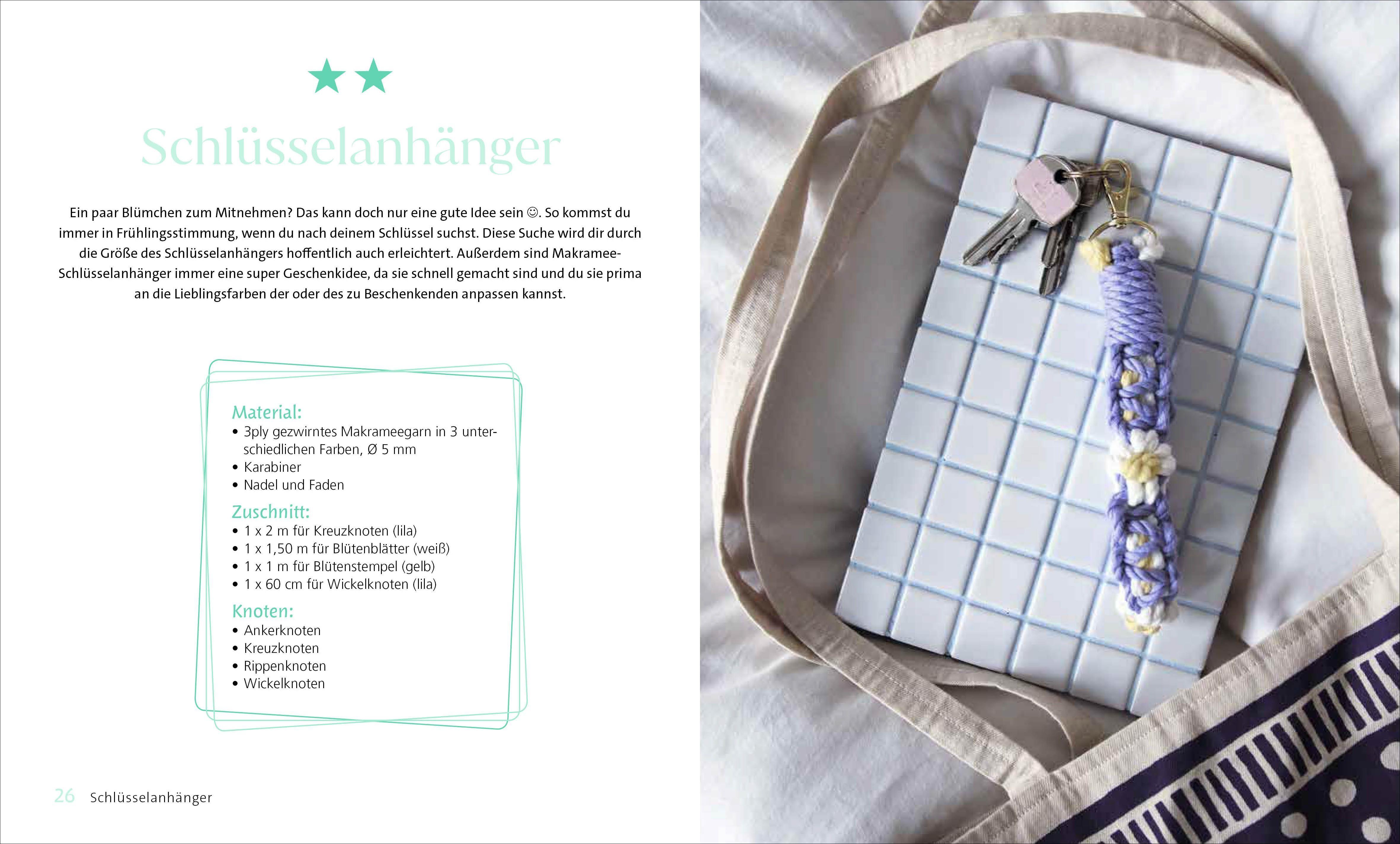 Beispielinhalt (Bild) 365 Tage Makramee