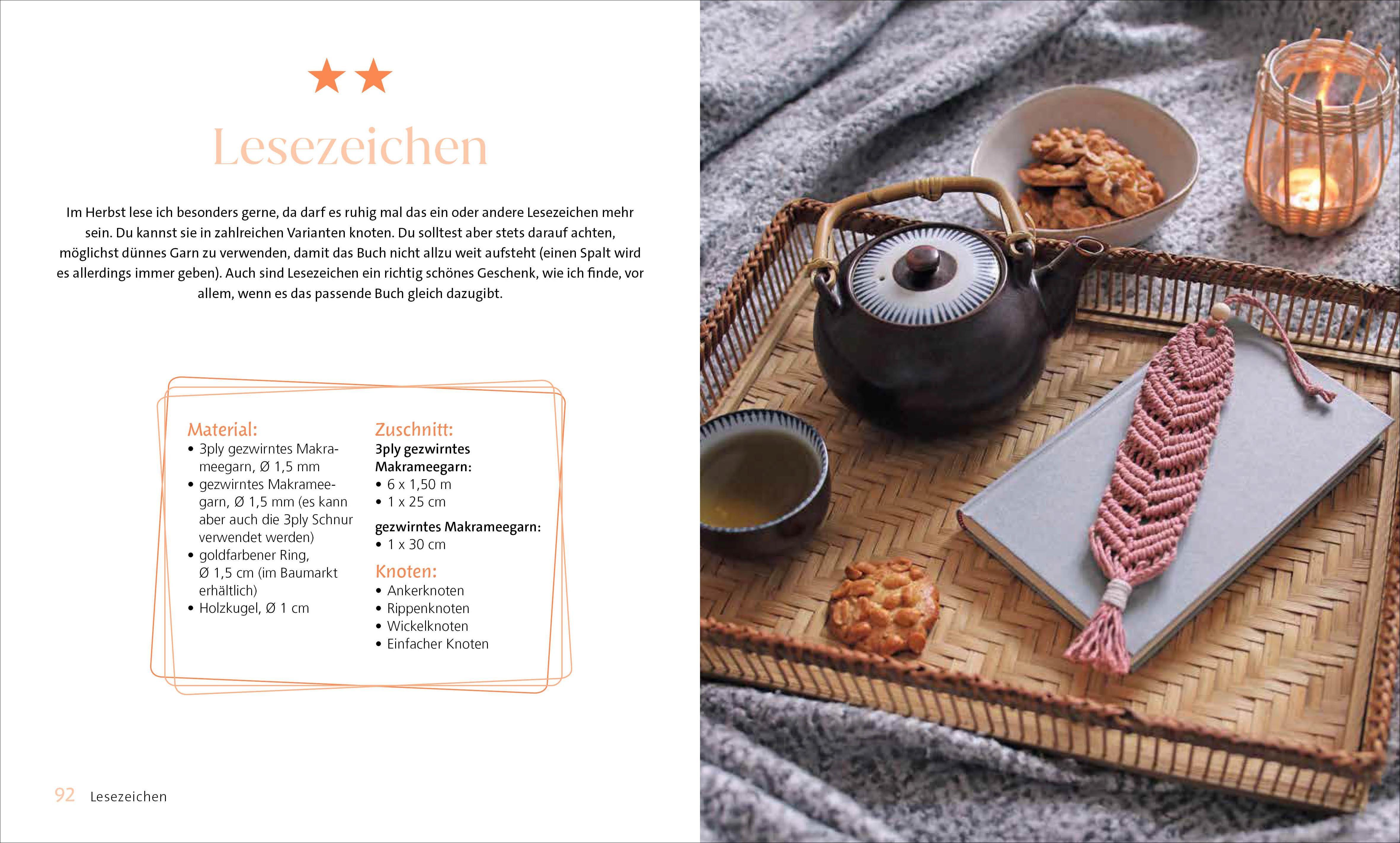 Beispielinhalt (Bild) 365 Tage Makramee