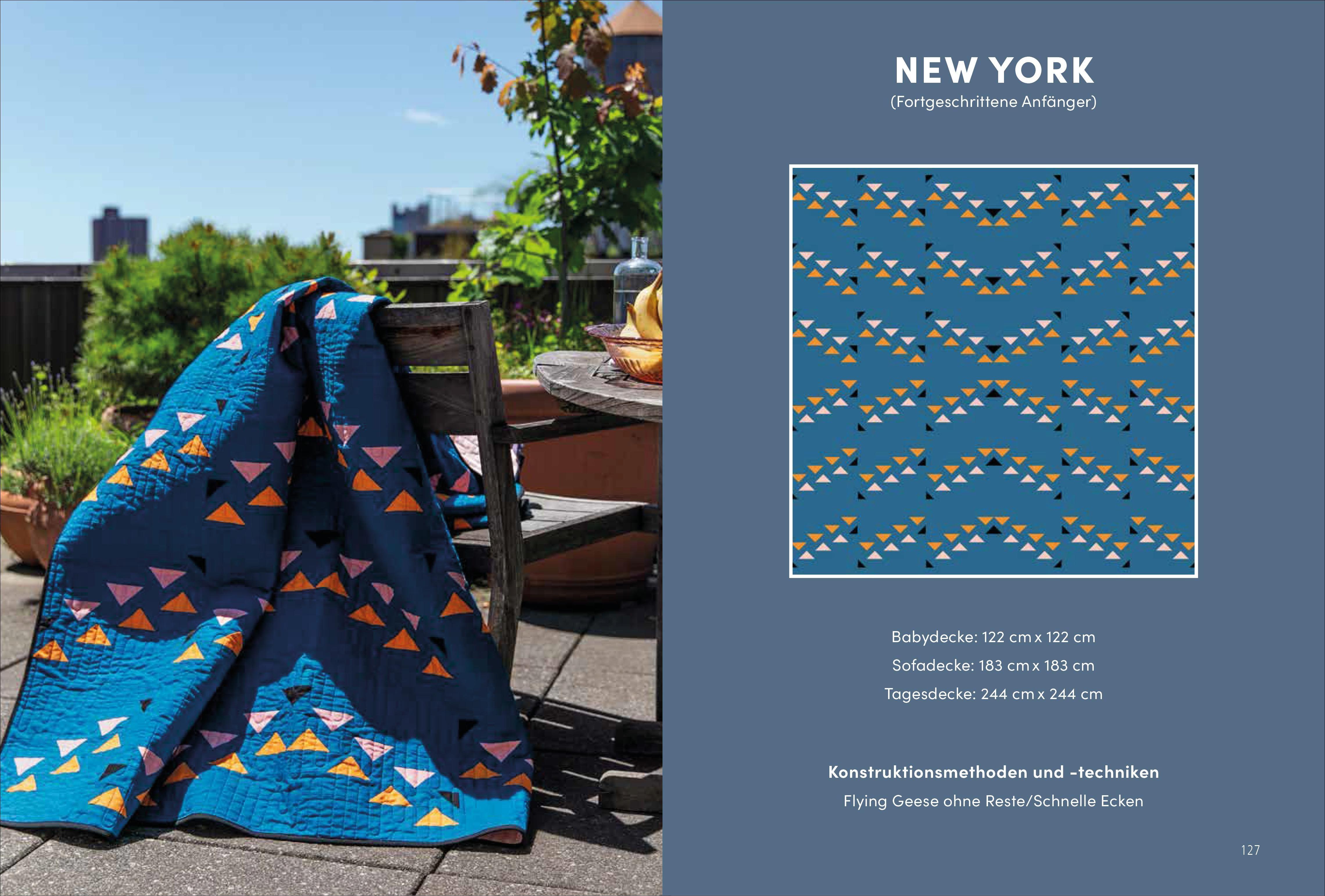 Beispielinhalt (Bild) Quilten mit der Nähmaschine