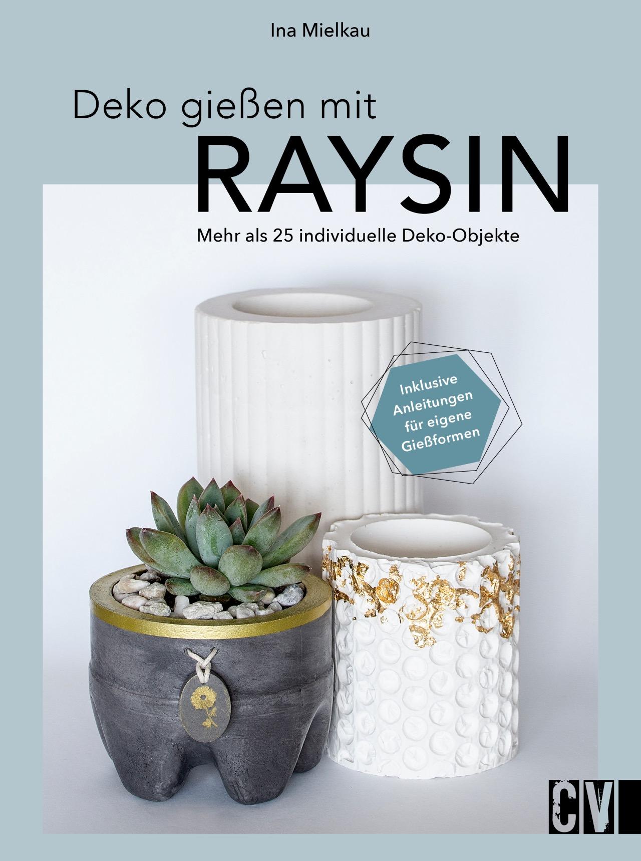 Vorderes Coverbild Deko gießen mit Raysin