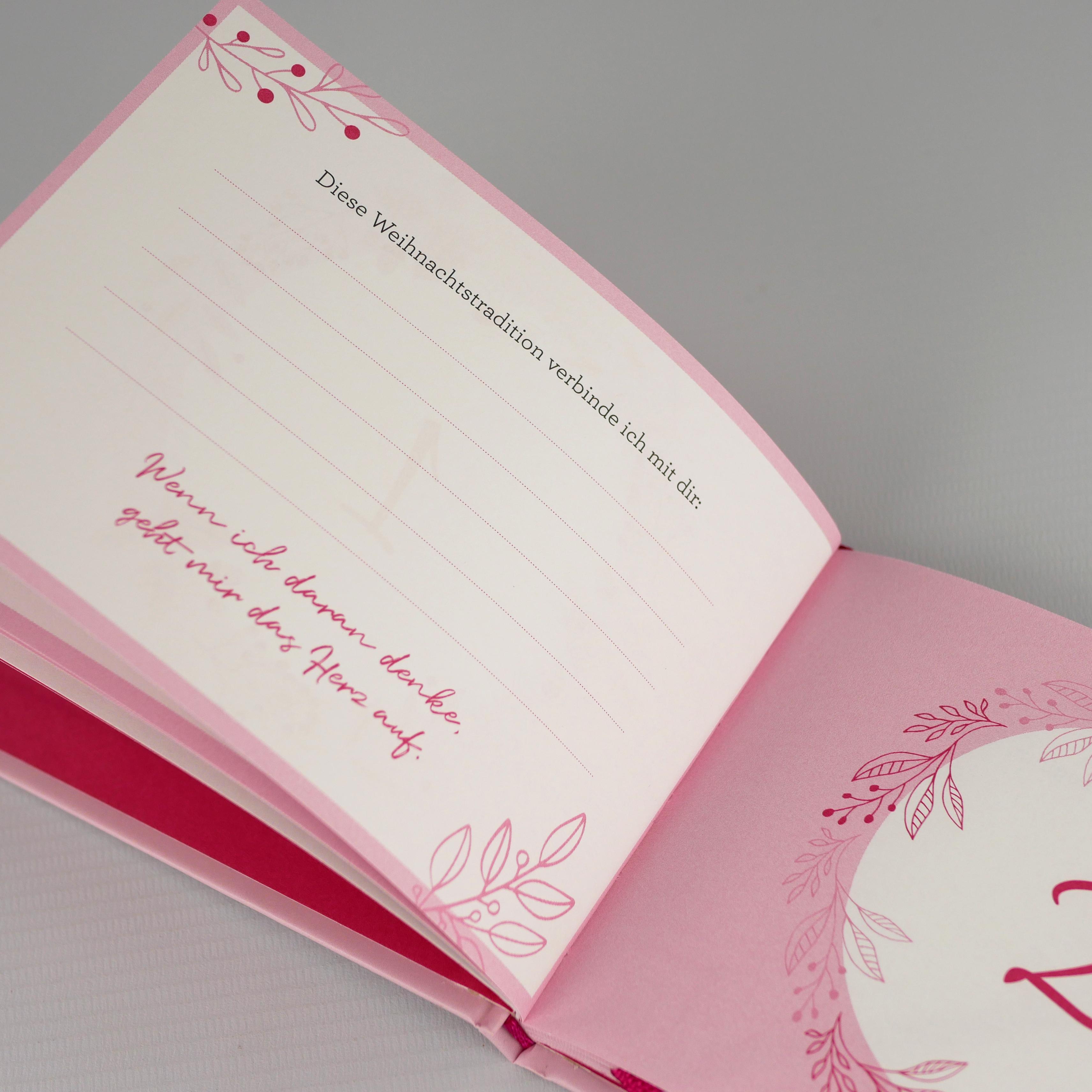 Beispielinhalt (Bild) Was ich an dir liebe, Mama - Adventskalender