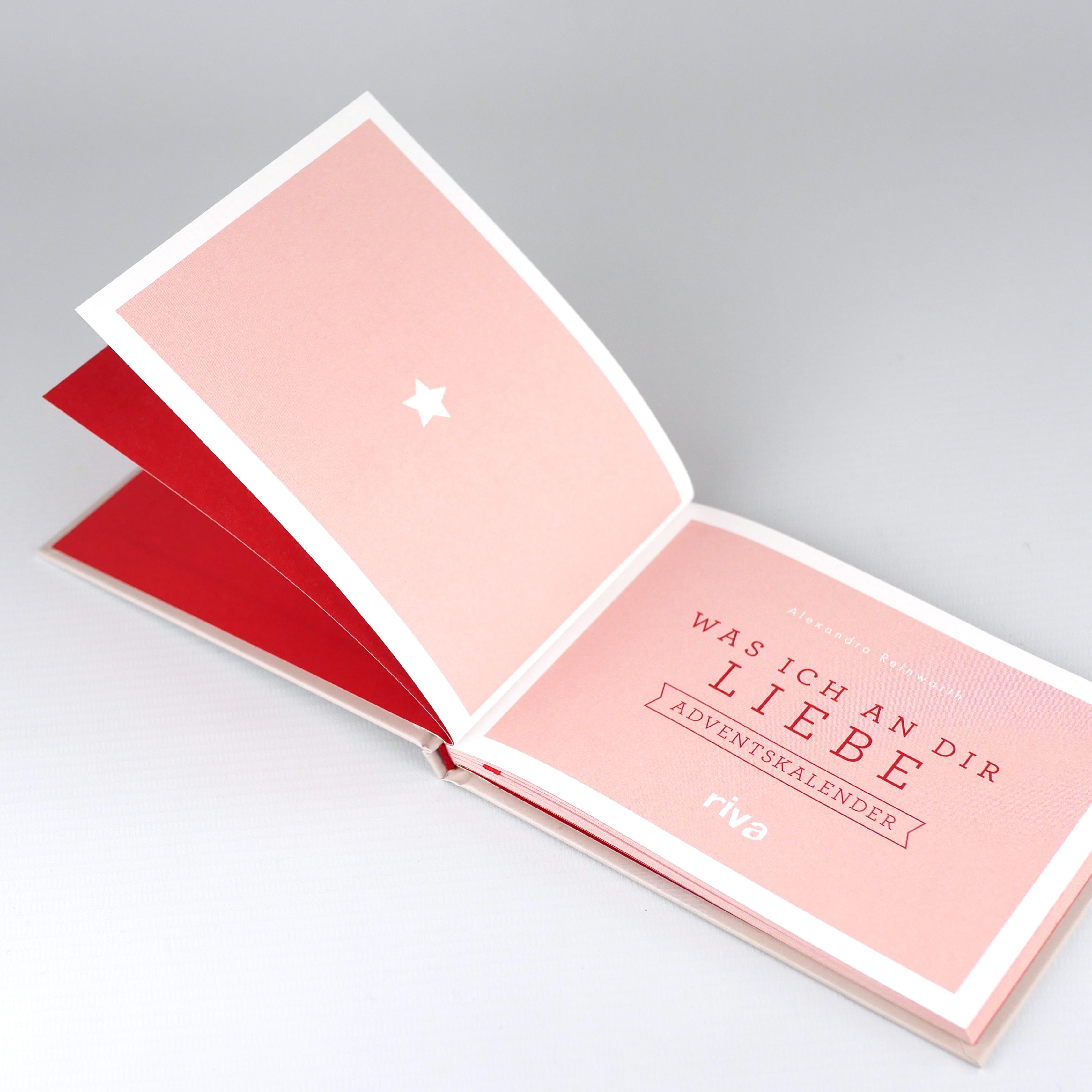 Beispielinhalt (Bild) Was ich an dir liebe - Adventskalender