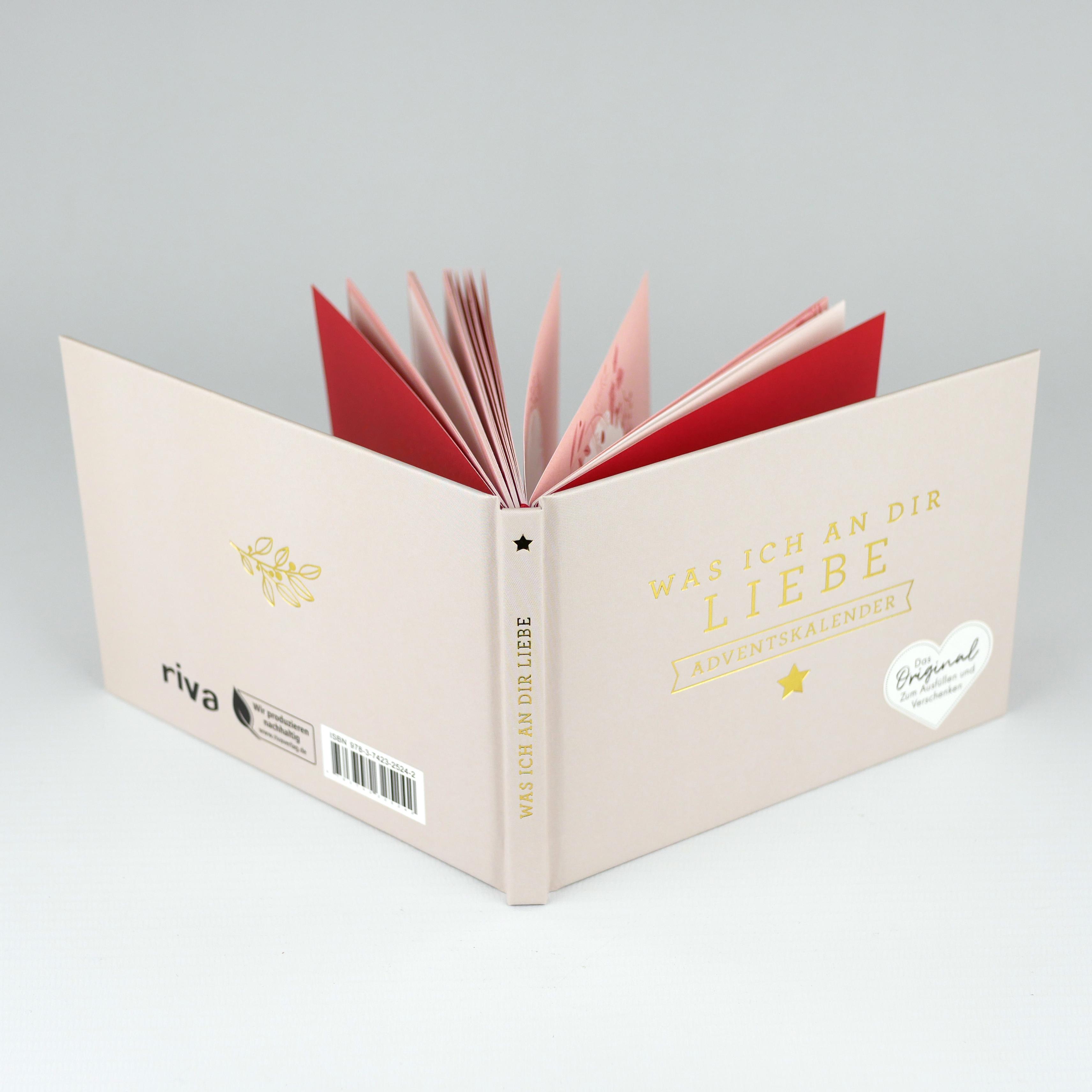 Beispielinhalt (Bild) Was ich an dir liebe - Adventskalender