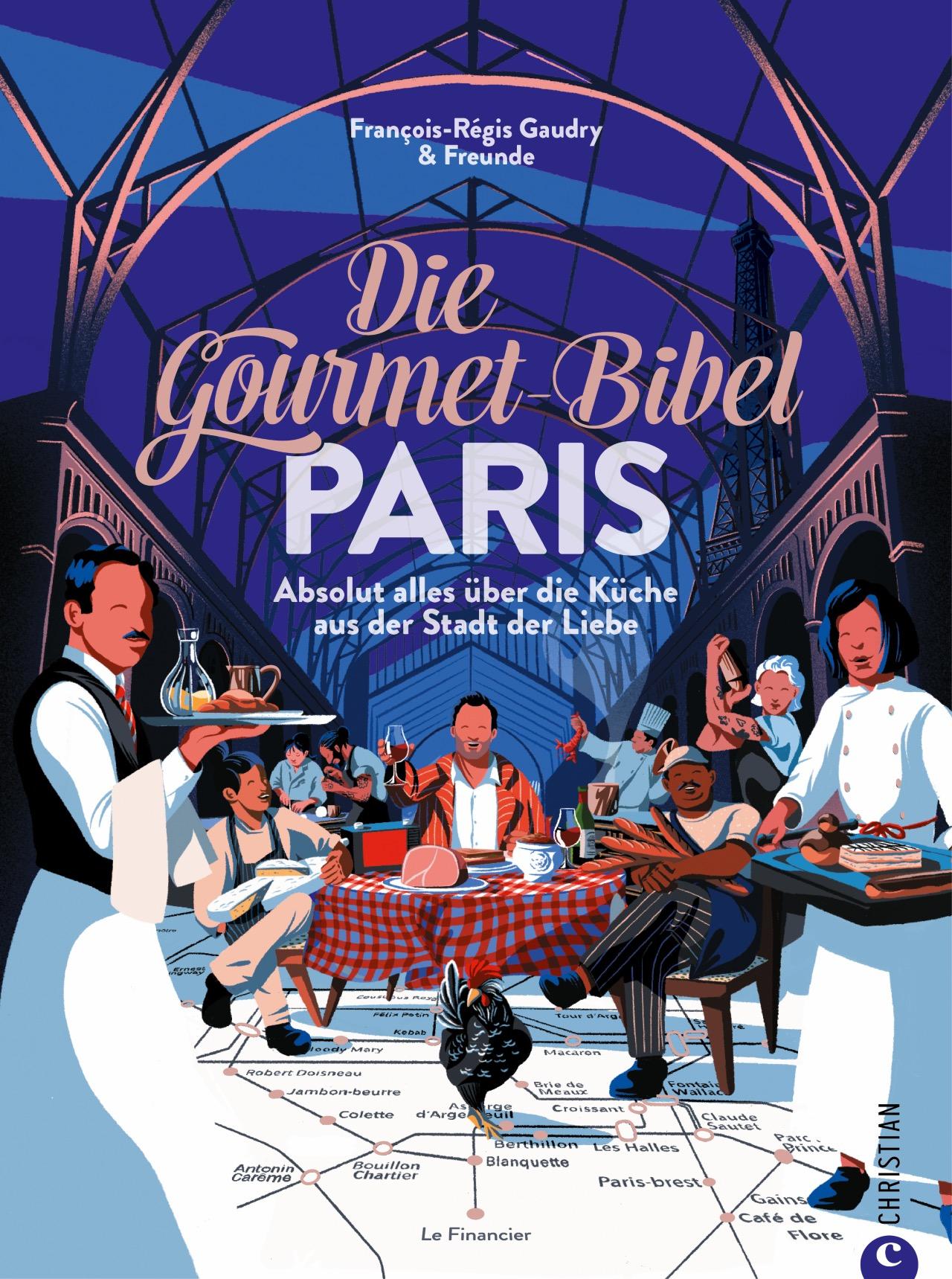 Vorderes Coverbild Die Gourmet-Bibel Paris