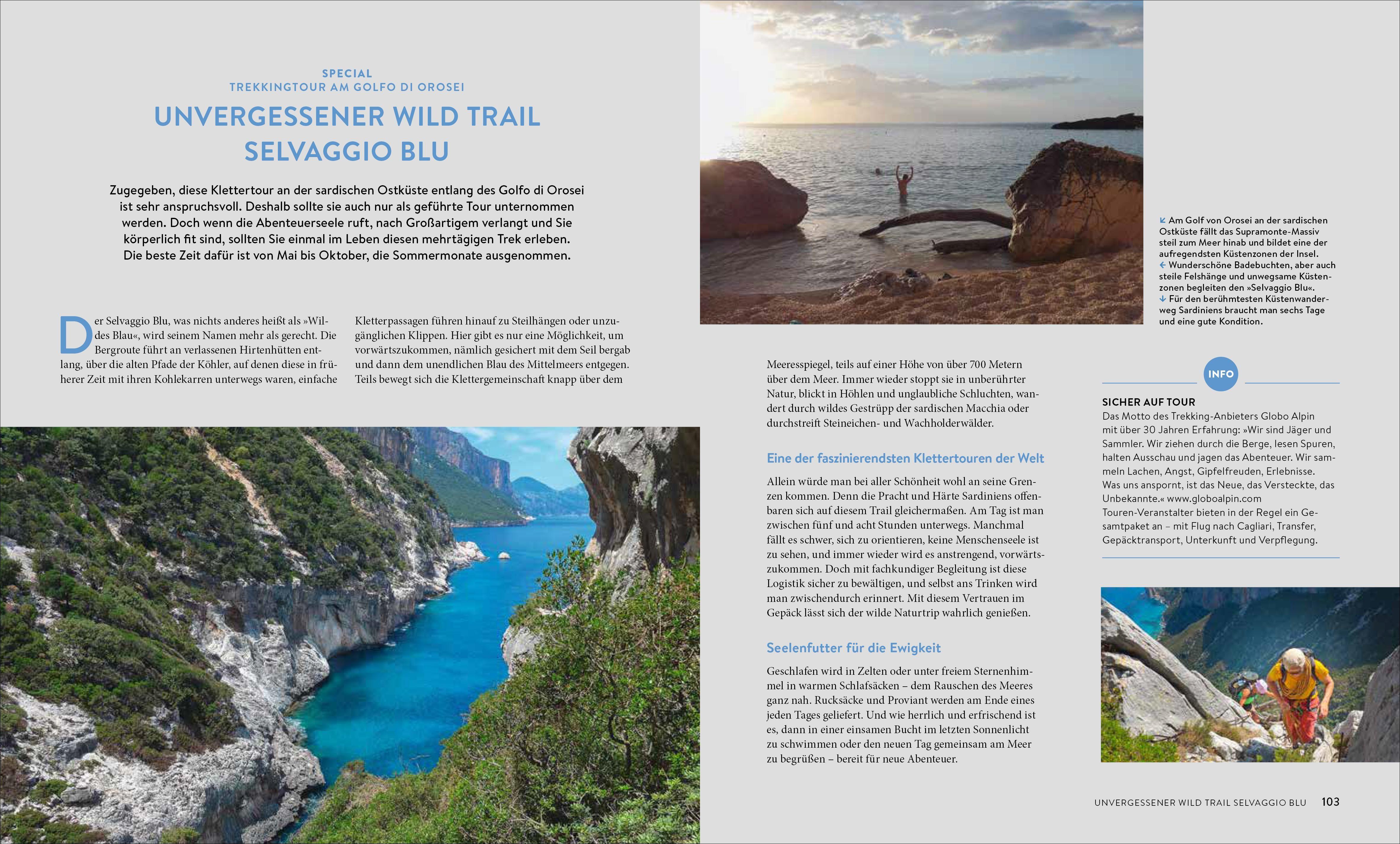 Beispielinhalt (Bild) Wild Places Italien