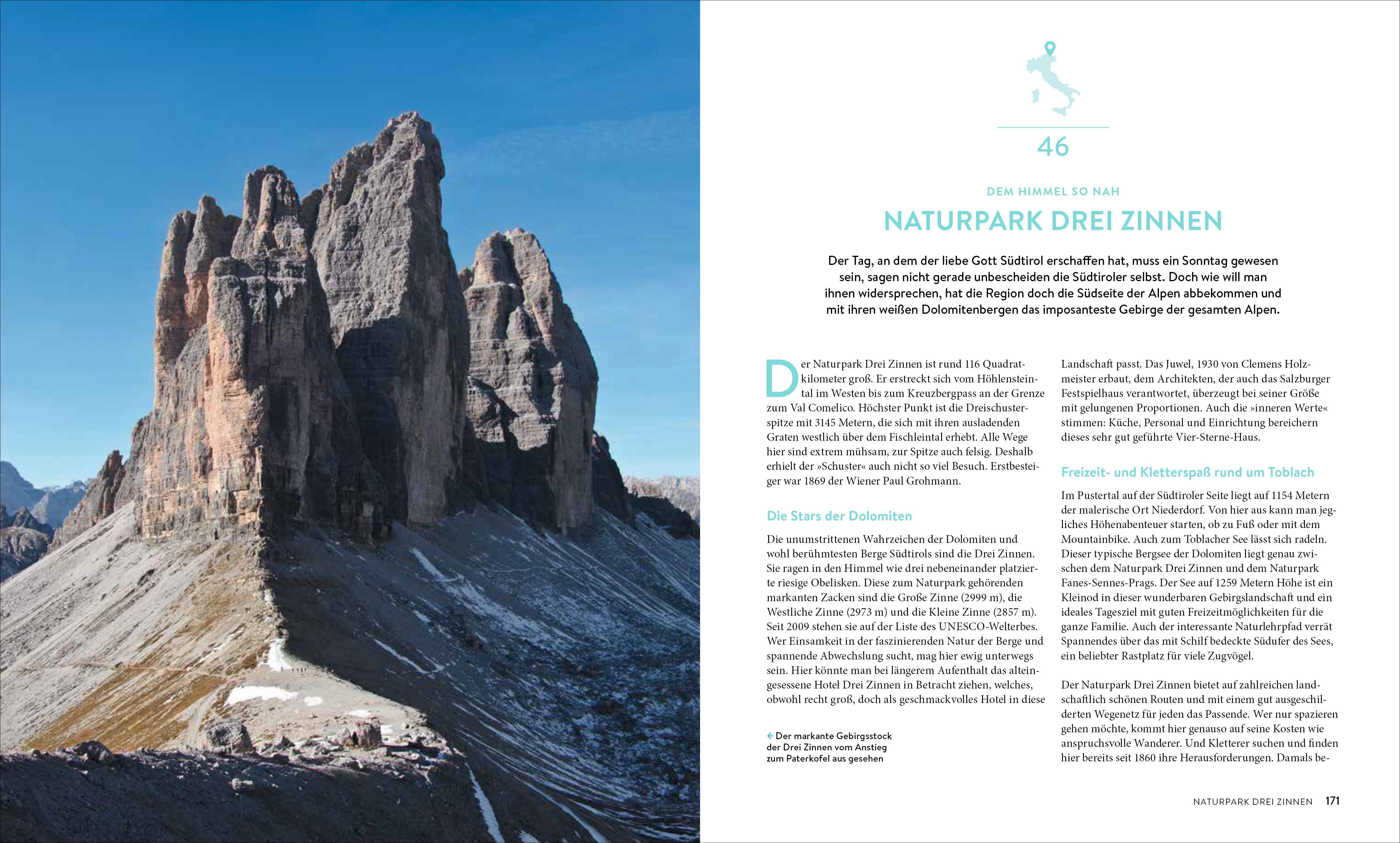 Beispielinhalt (Bild) Wild Places Italien