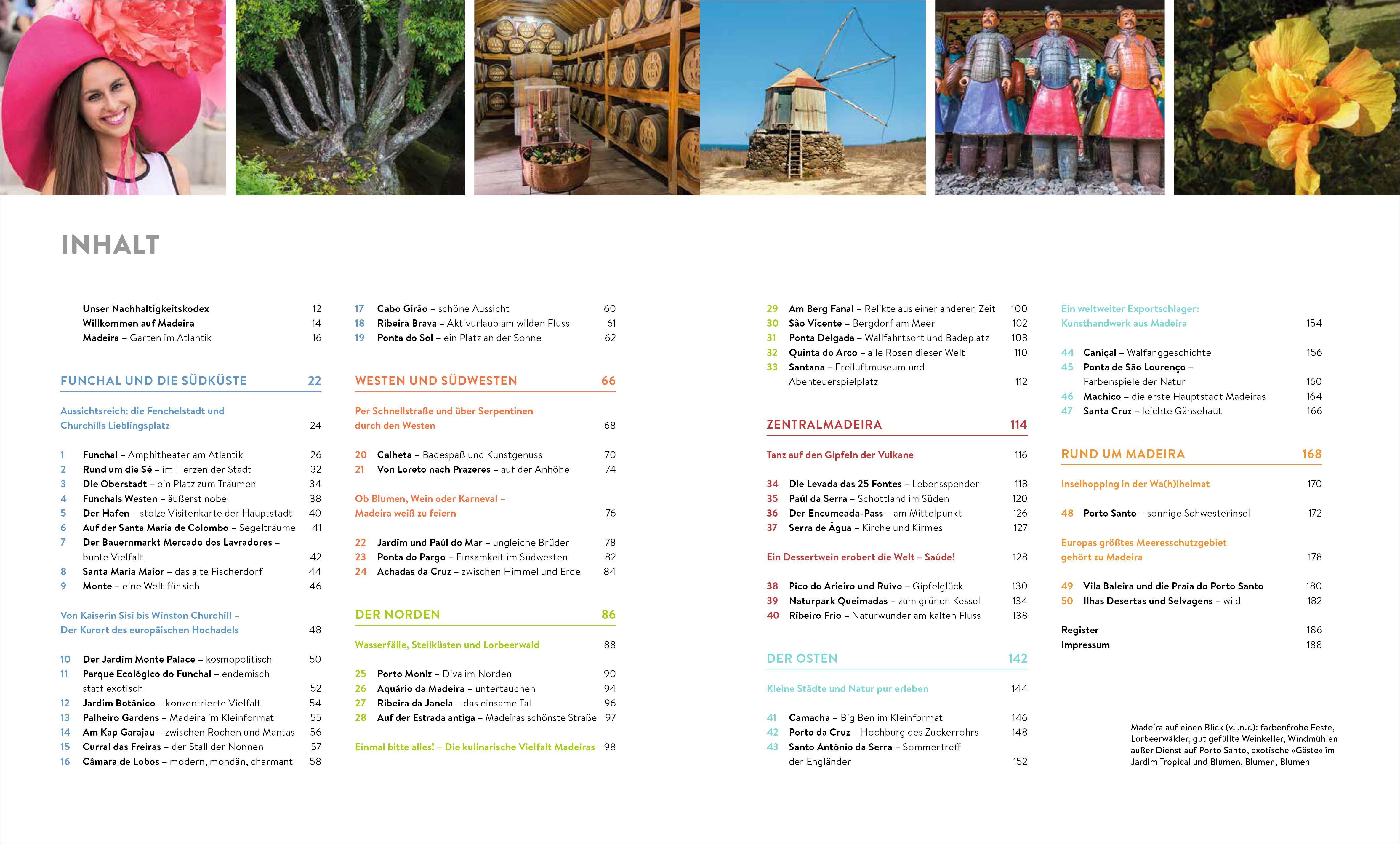 Beispielinhalt (Bild) Highlights Madeira