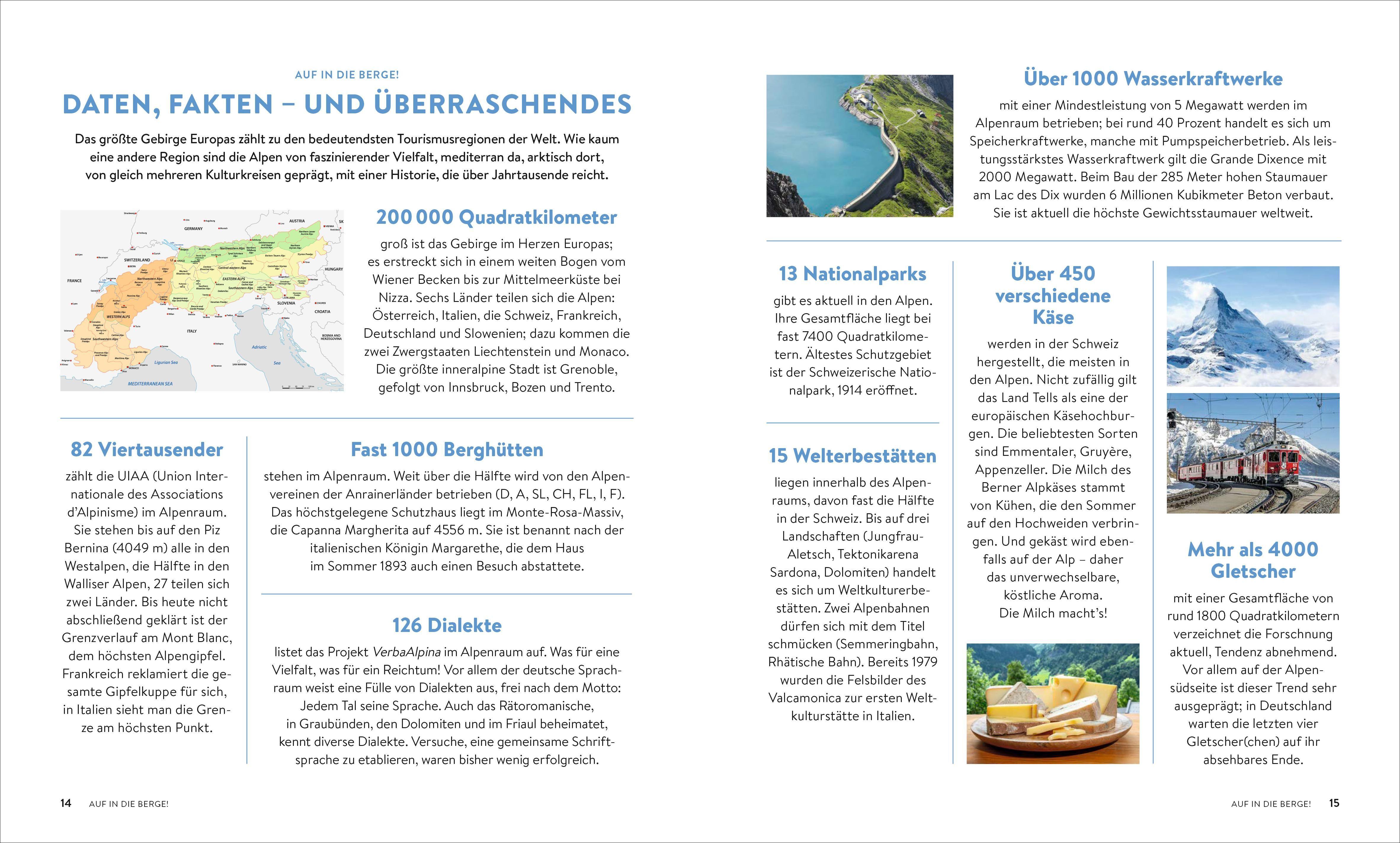 Beispielinhalt (Bild) Alpen